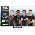 TCL QLED-Fernseher »65C731X1«, 164 cm/65 Zoll, 4K Ultra HD, Smart-TV-Google TV, 4K HDR Pro, Dolby Atmos, HDMI 2.1, Metallgehäuse, ONKYO-Sound