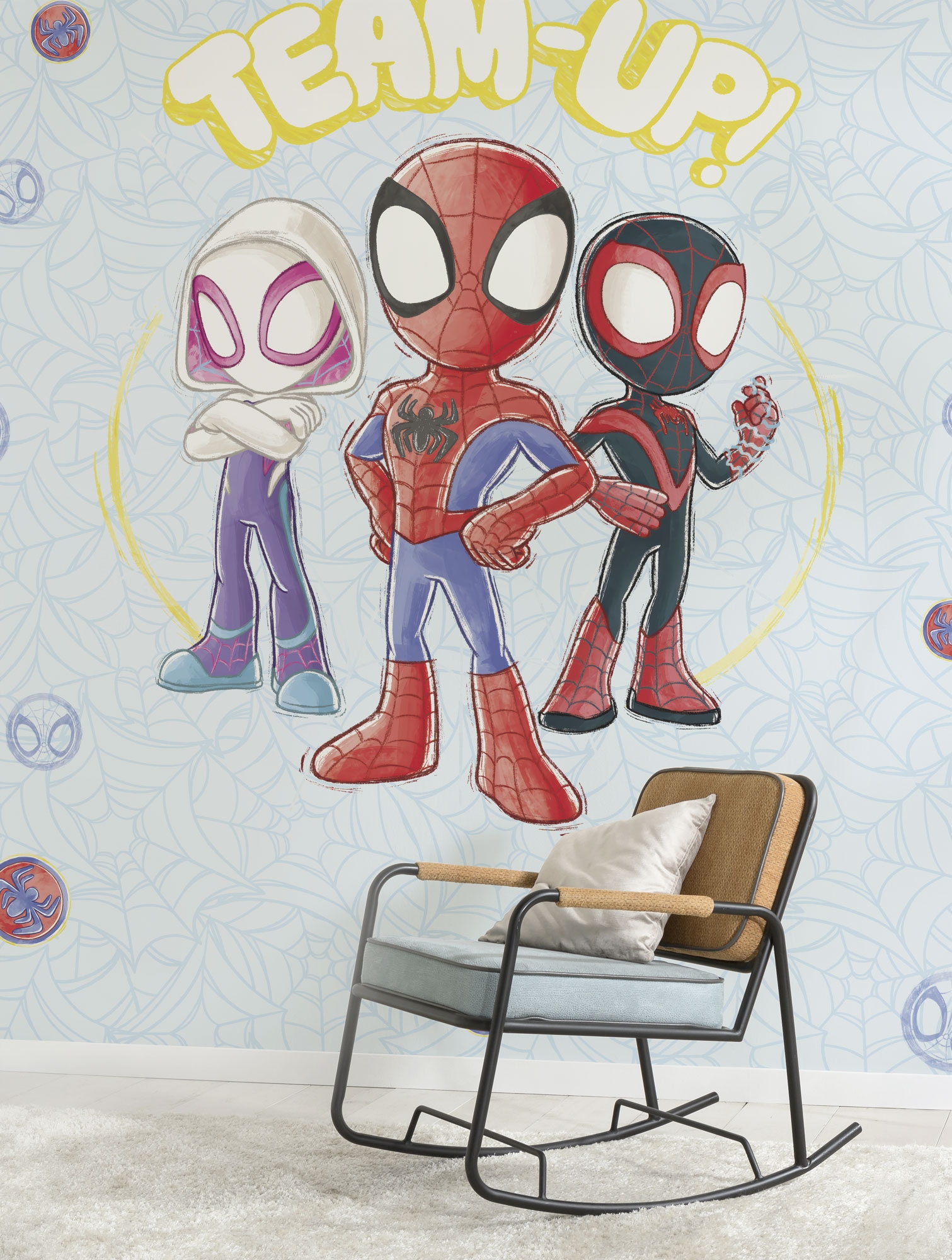 Komar Fototapete »Marvel Spidey and his Amazing Friends Team Up« Motiv | bedruckt glatt