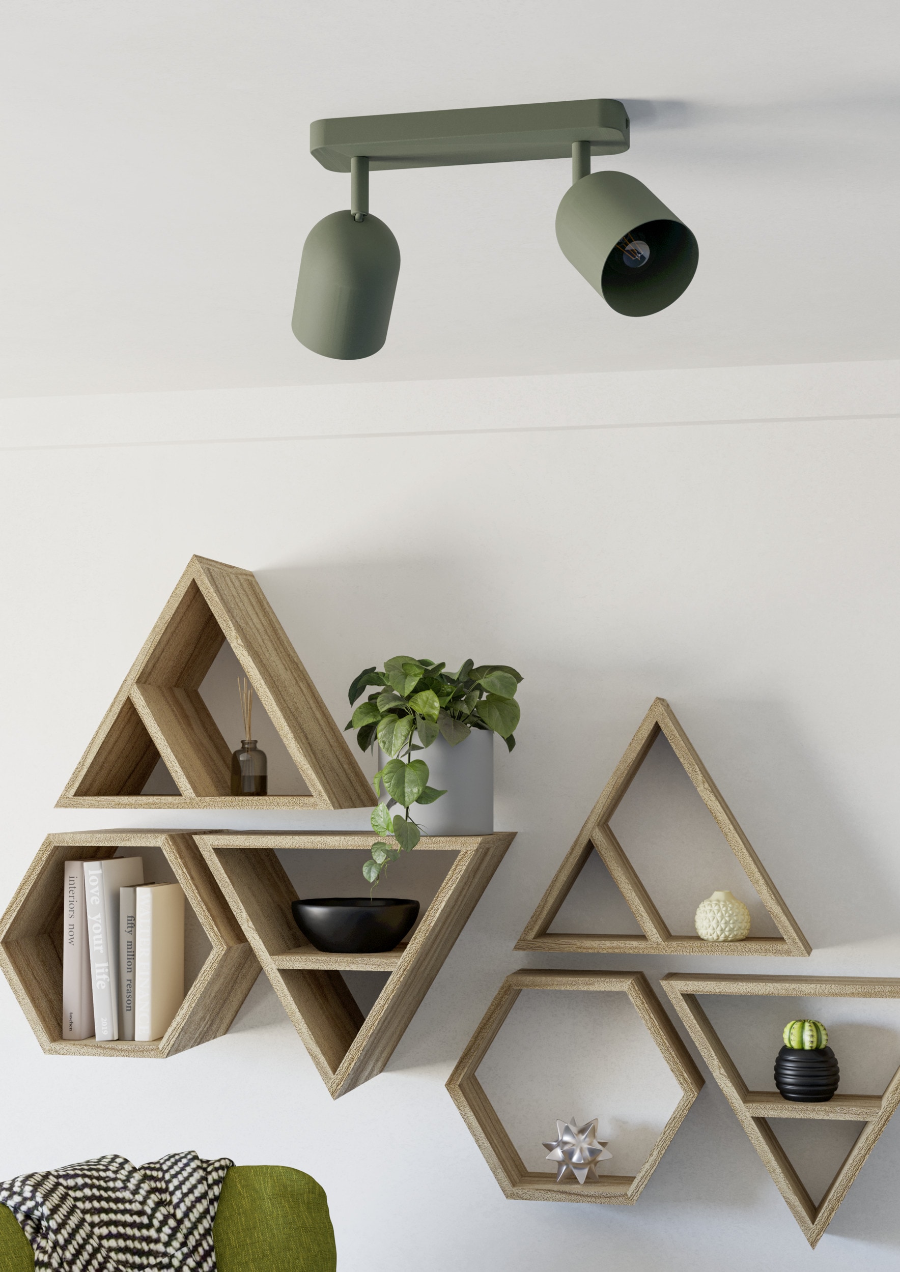 EGLO Deckenspot »TILSTON Spotlampe - Stahl - E14 - 2X40W - IP20« E14 1 Stk. Deckenlampe, Deckenstrahler, Strahler, L28 x B8 x H20,5 cm