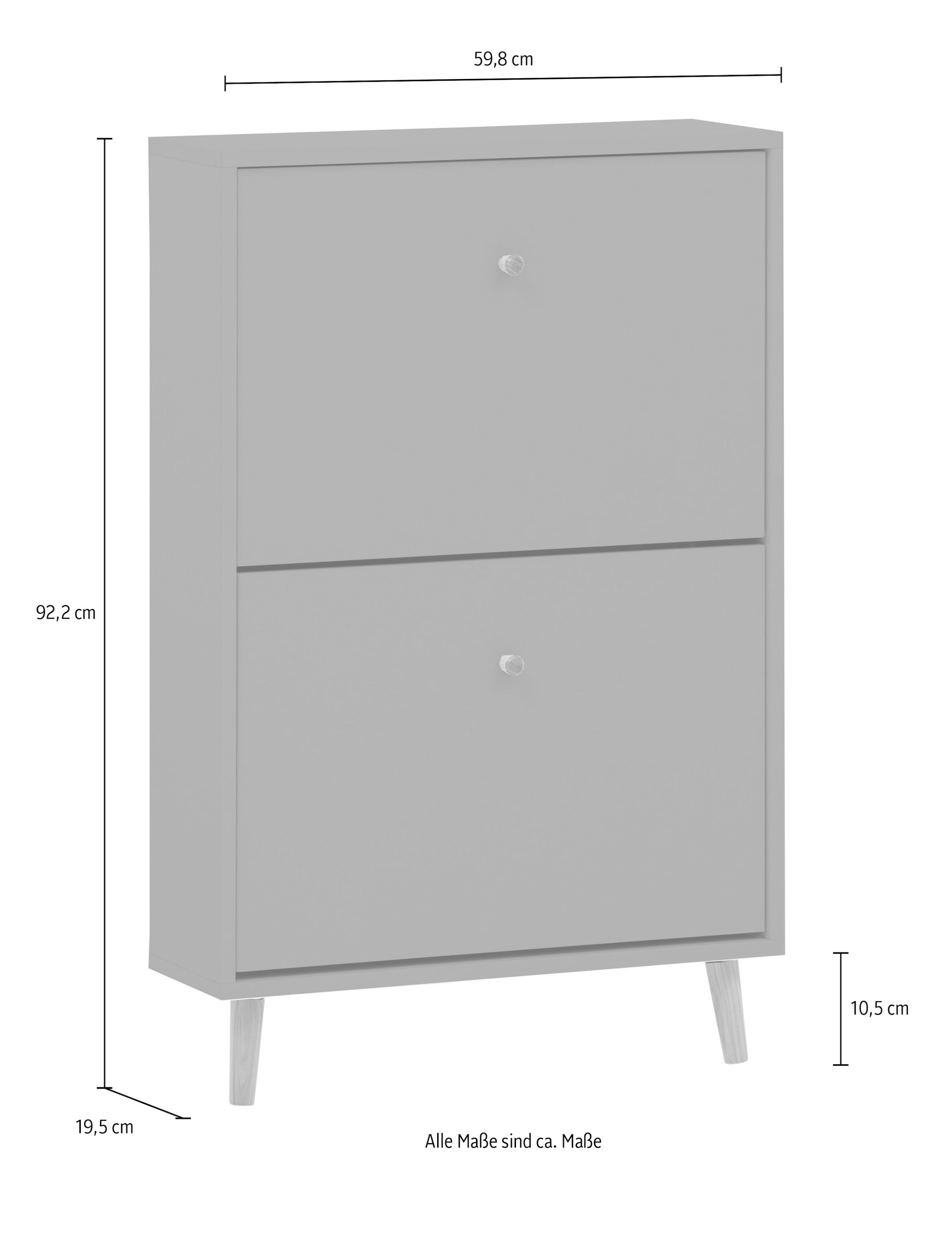 Schildmeyer Schuhschrank »Bjarne, Schuhschrank, Made in Germany, B: 60 cm« 1 Stk. tlg. Solide Verarbeitung - Dieses Produkt ist in Deutschland gefertigt