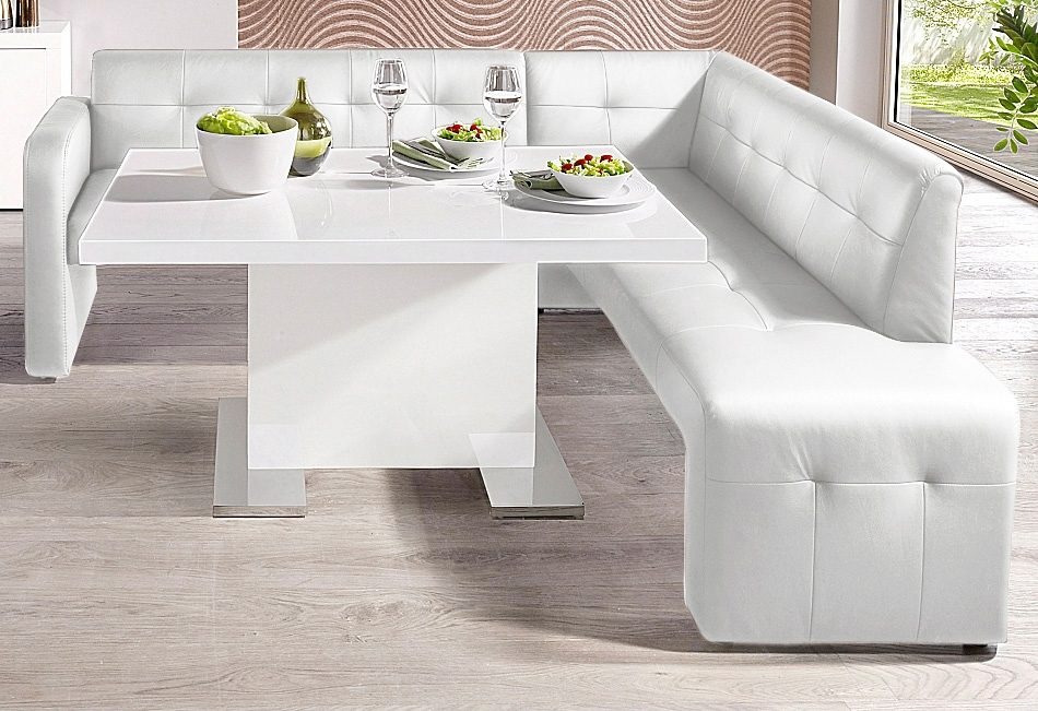 exxpo - sofa fashion Eckbank "Barista, bequem und elegant, hohe Bodenfreihe günstig online kaufen