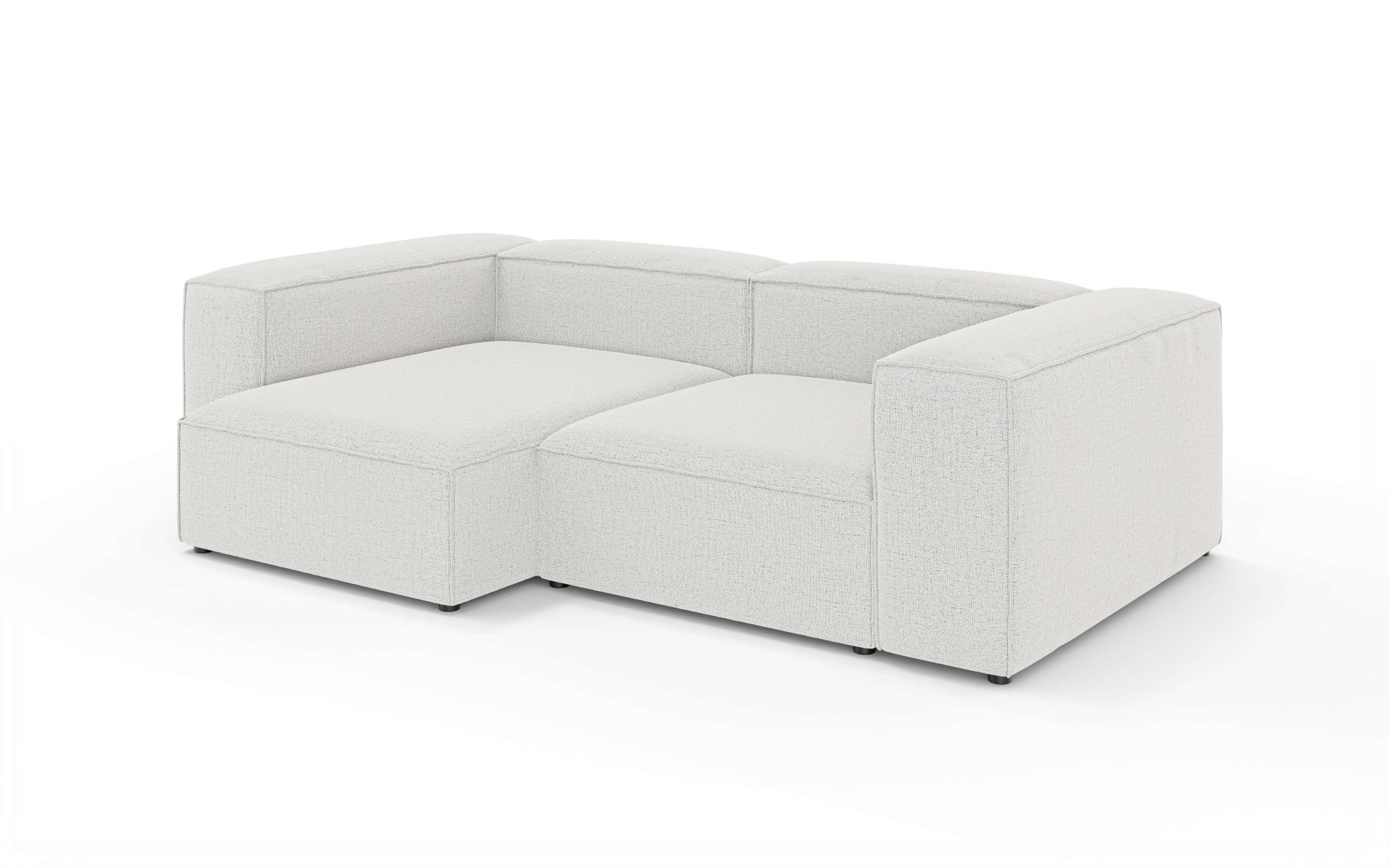 INOSIGN Ecksofa »XL HAILY L-Form, Modularsofa extra tief, Maße B/T/H: 260/160/72 cm«, als Modul oder separat verwendbar, für individuelle Zusammenstellung
