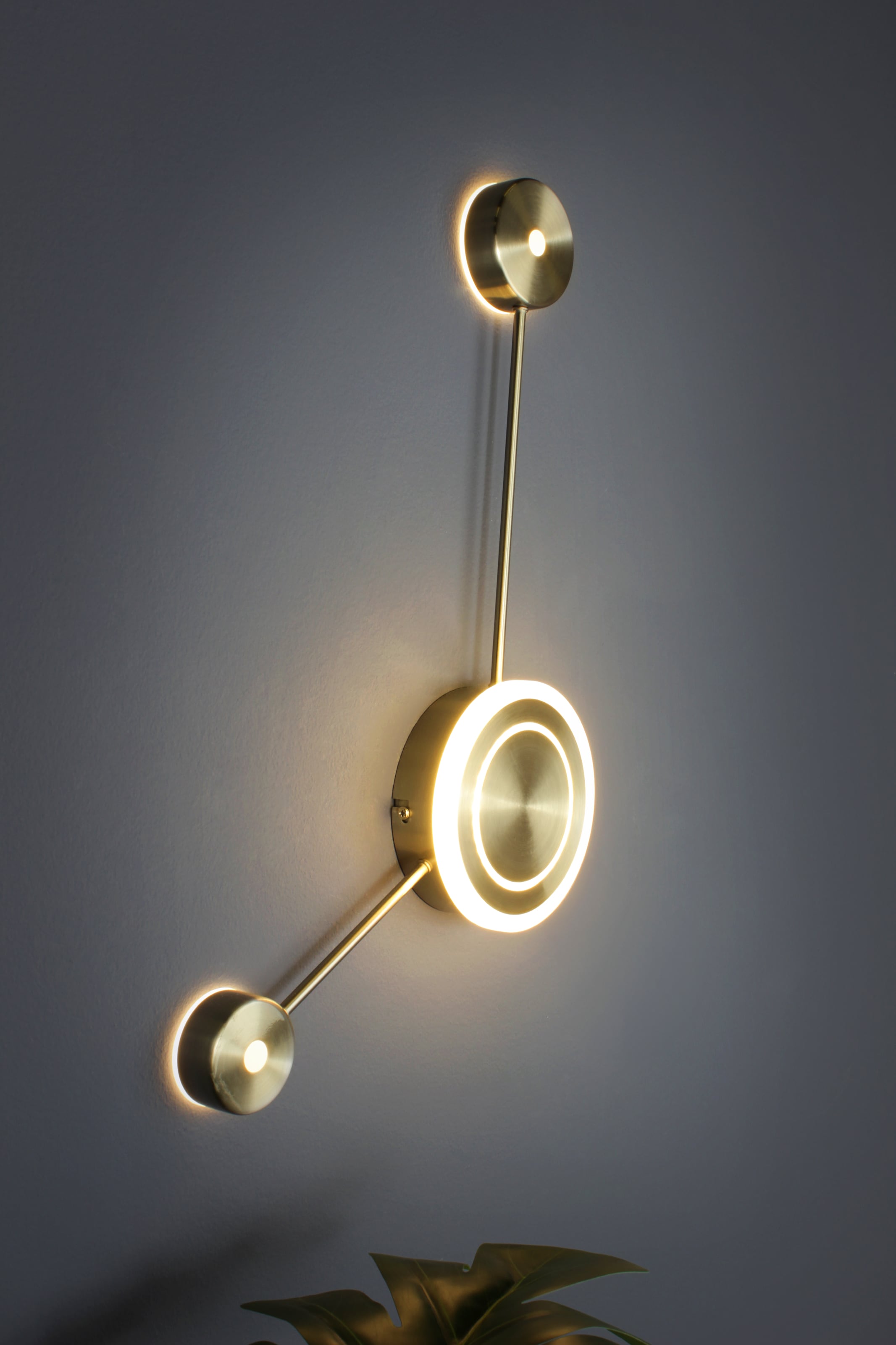ECO-LIGHT LED Wandleuchte »LED-Wandleuchte SOLAR«, 3 flammig, Leuchtmittel günstig online kaufen