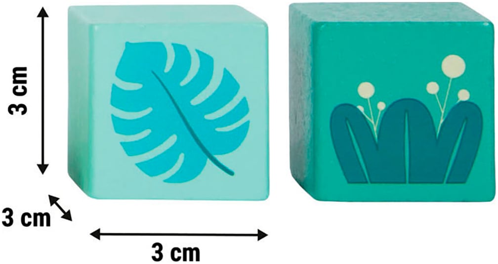 Small Foot Spielbausteine »Holzbausteine, Jungle Friends«