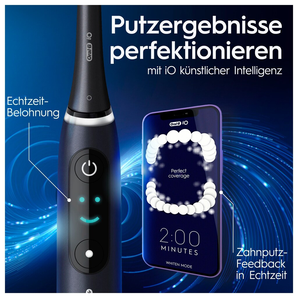 Oral-B Elektrische Zahnbürste »iO 8«, 2 St. Aufsteckbürsten