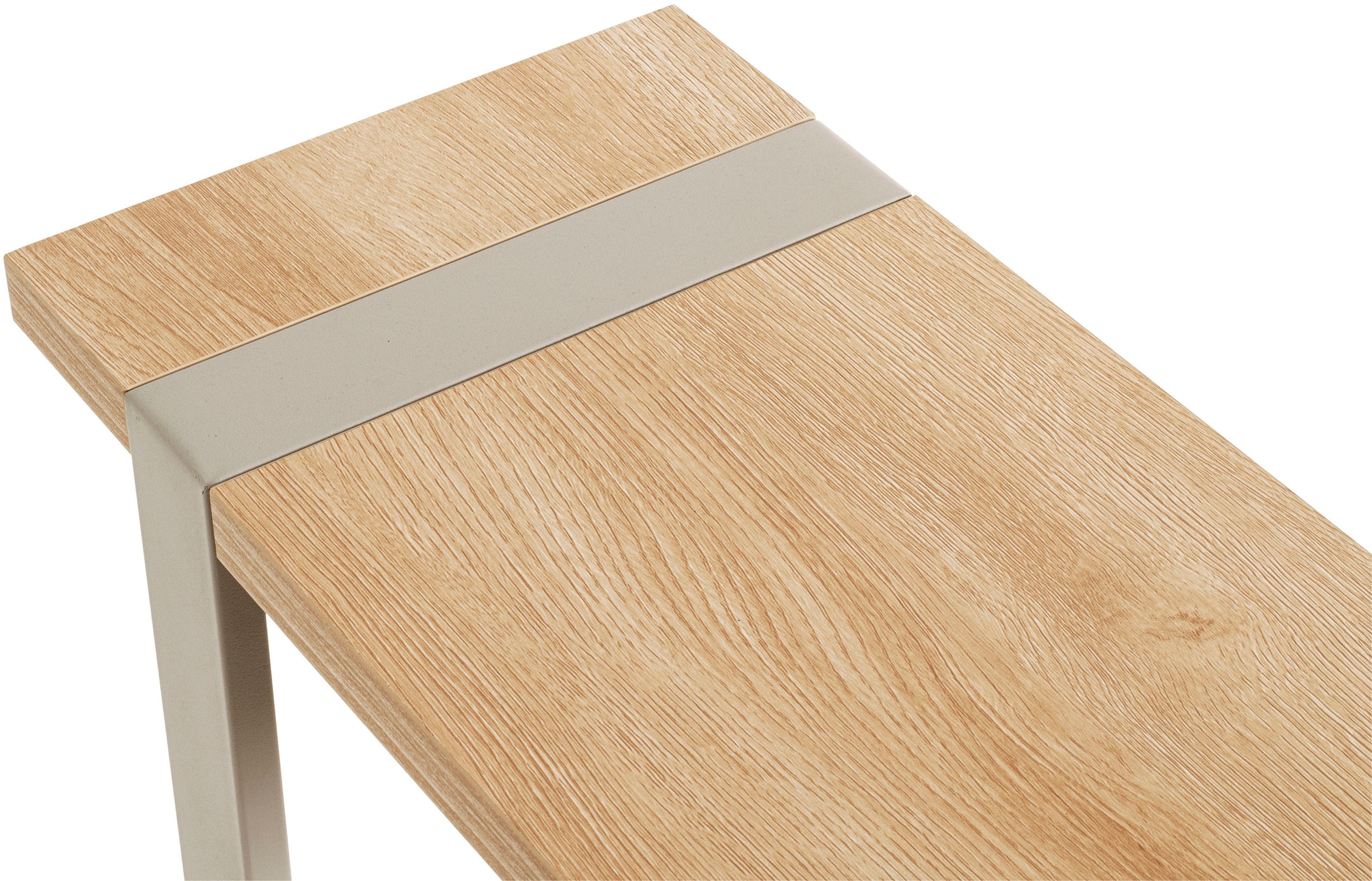 HAKU Beistelltisch »Sofatisch, Wohnzimmertisch« 1 Stk. tlg. rechteckig - aus Holzwerkstoff Braun B/T/H 24/49/64 cm