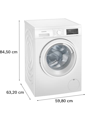 Waschmaschine »WU14UT22«, iQ500, WU14UT22, 9 kg, 1400 U/min