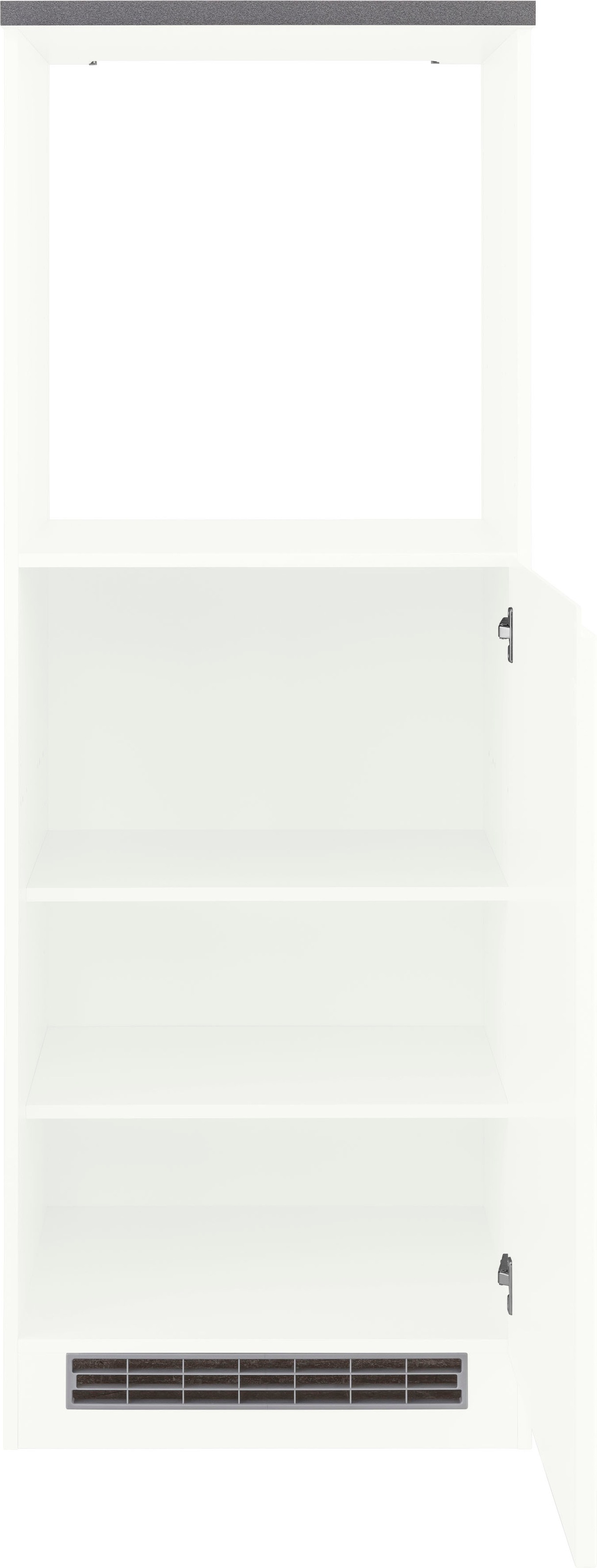 HELD MÖBEL Backofenumbauschrank »Virginia«, 165 cm hoch, 60 cm breit, Nische für Ofen B/H/T: 56/59/55 cm, 1 Tür