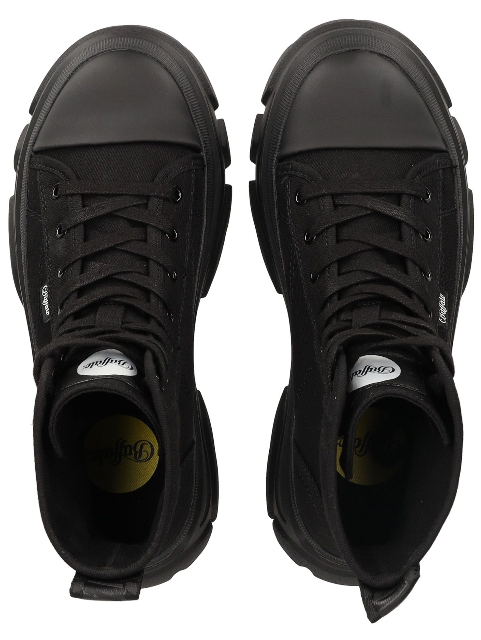 Buffalo Schnürstiefelette »Buffalo Stiefelette Lederimitat/Textil«
