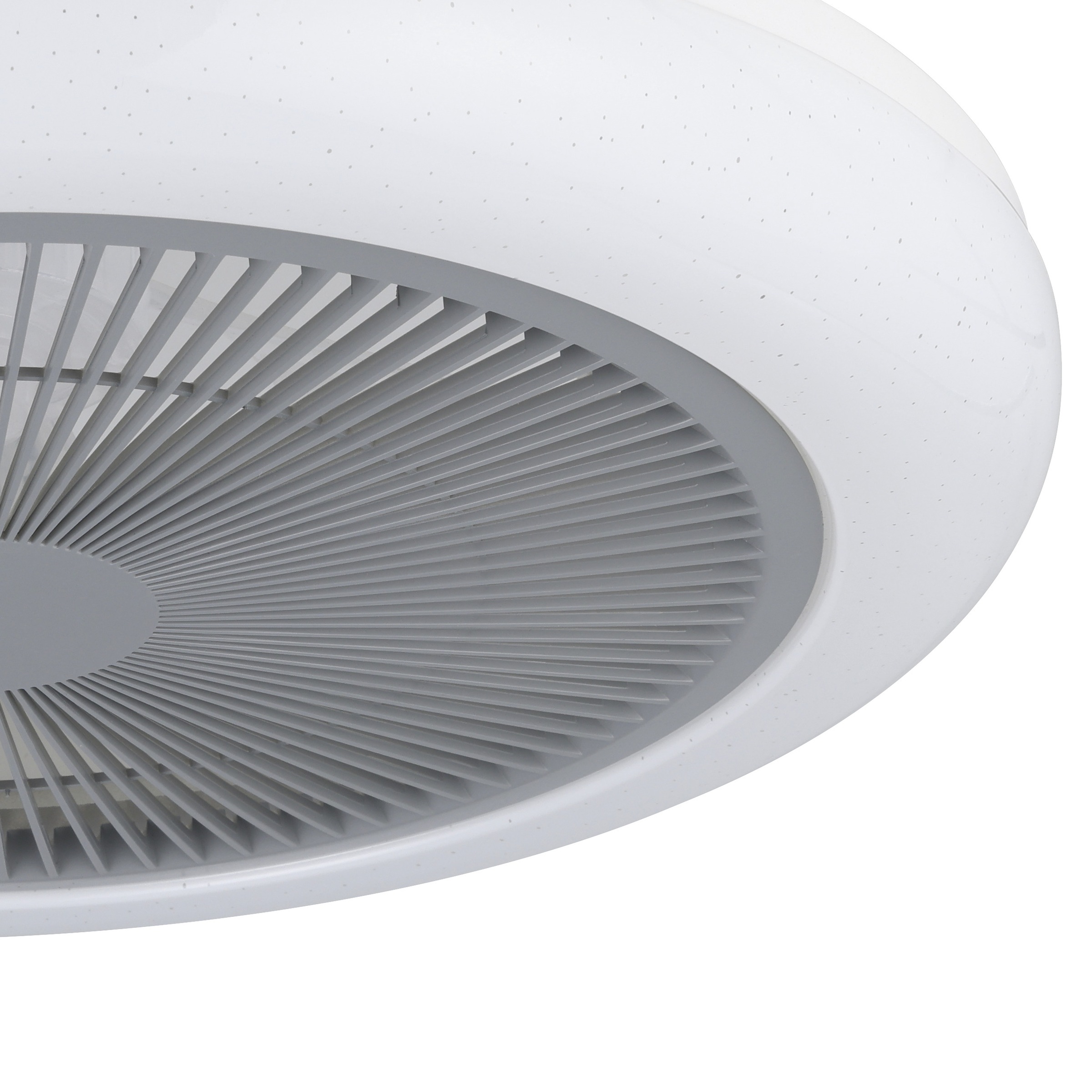 EGLO LED Deckenleuchte »KOSTRENA Leuchte und Ventilator - ABS - LED - 3X8,5W - IP20« LED-Modul 1 Stk. Kaltweiß | Neutralweiß | Warmweiß Deckenventilator, Deckenleuchte, Wohnzimmer, Schlafzimmer, H19xØ45,5cm