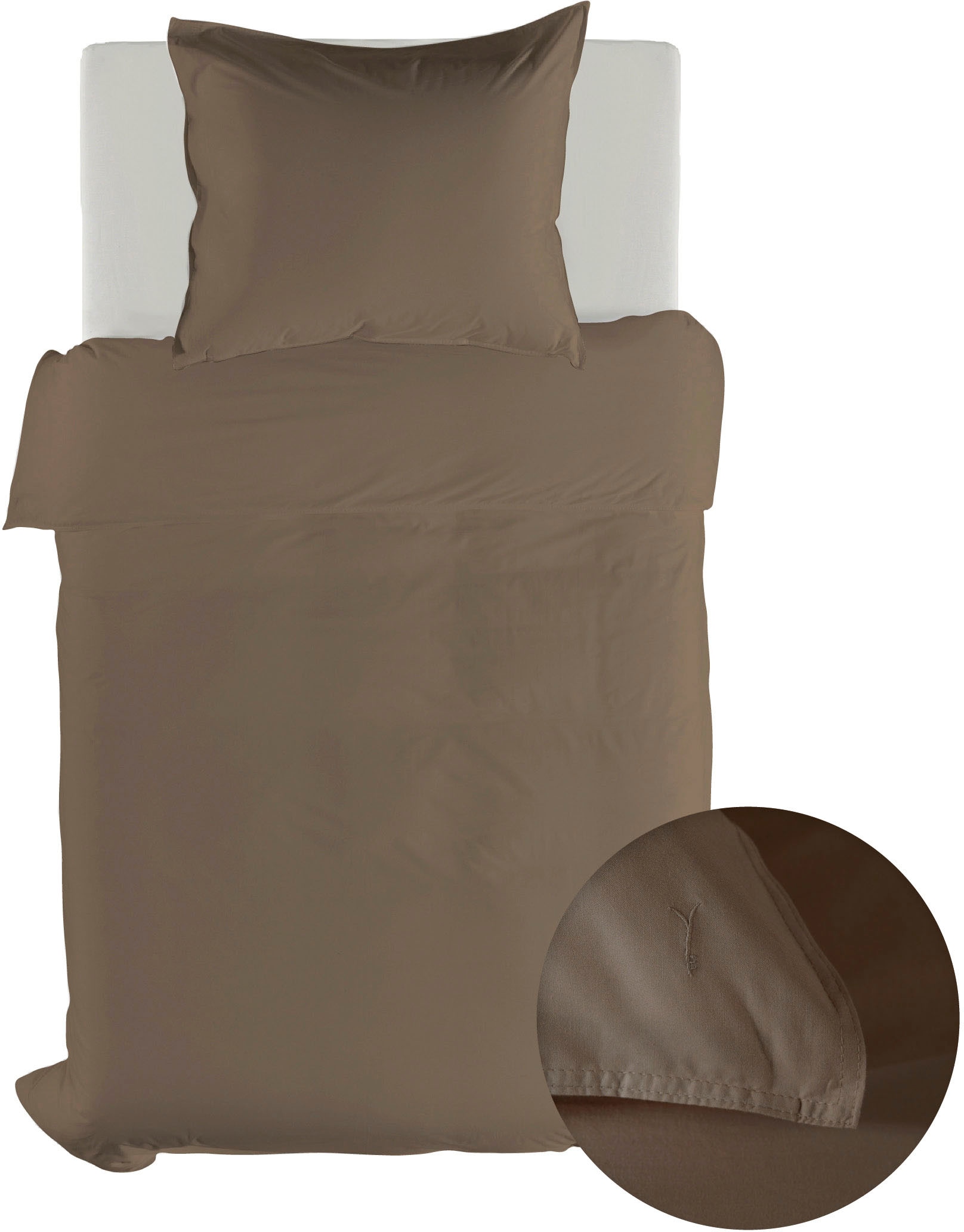 YELLOW Bettwäsche »Suite-Nairobi« 2 Stk. tlg. Bettwäsche aus 100% Baumwolle günstig online kaufen