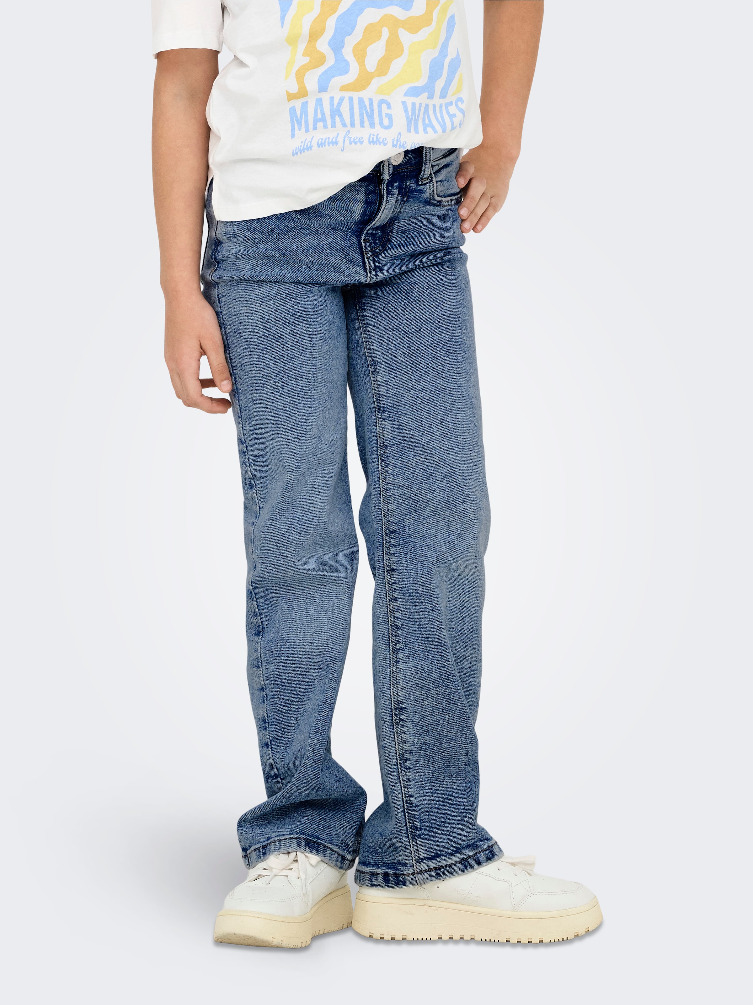KIDS ONLY 5-Pocket-Jeans »KOGJUICY WIDE LEG DEST DN«