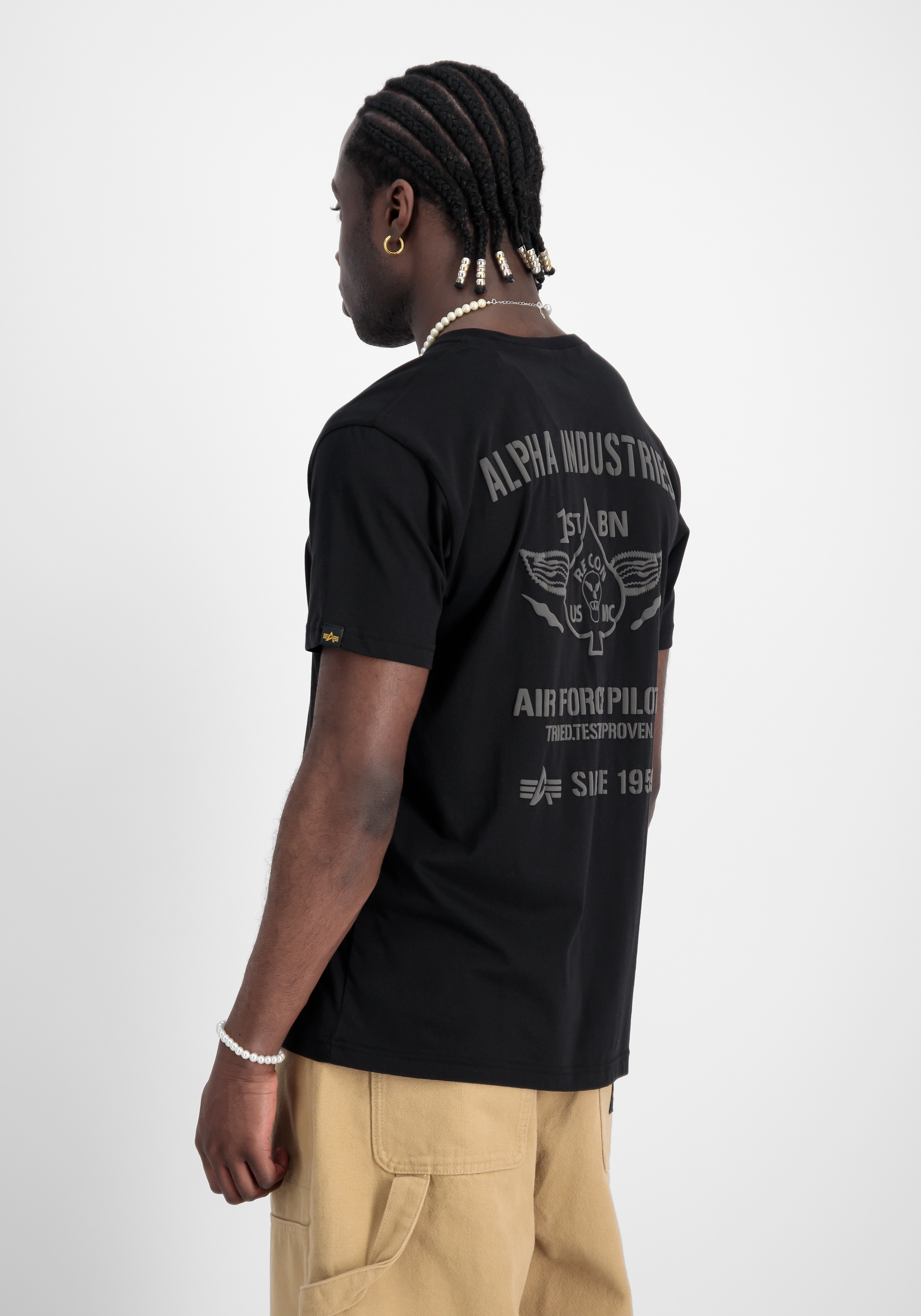 Alpha Industries T-Shirt »Alpha Industries Men - T-Shirts Air Force Pilot T«