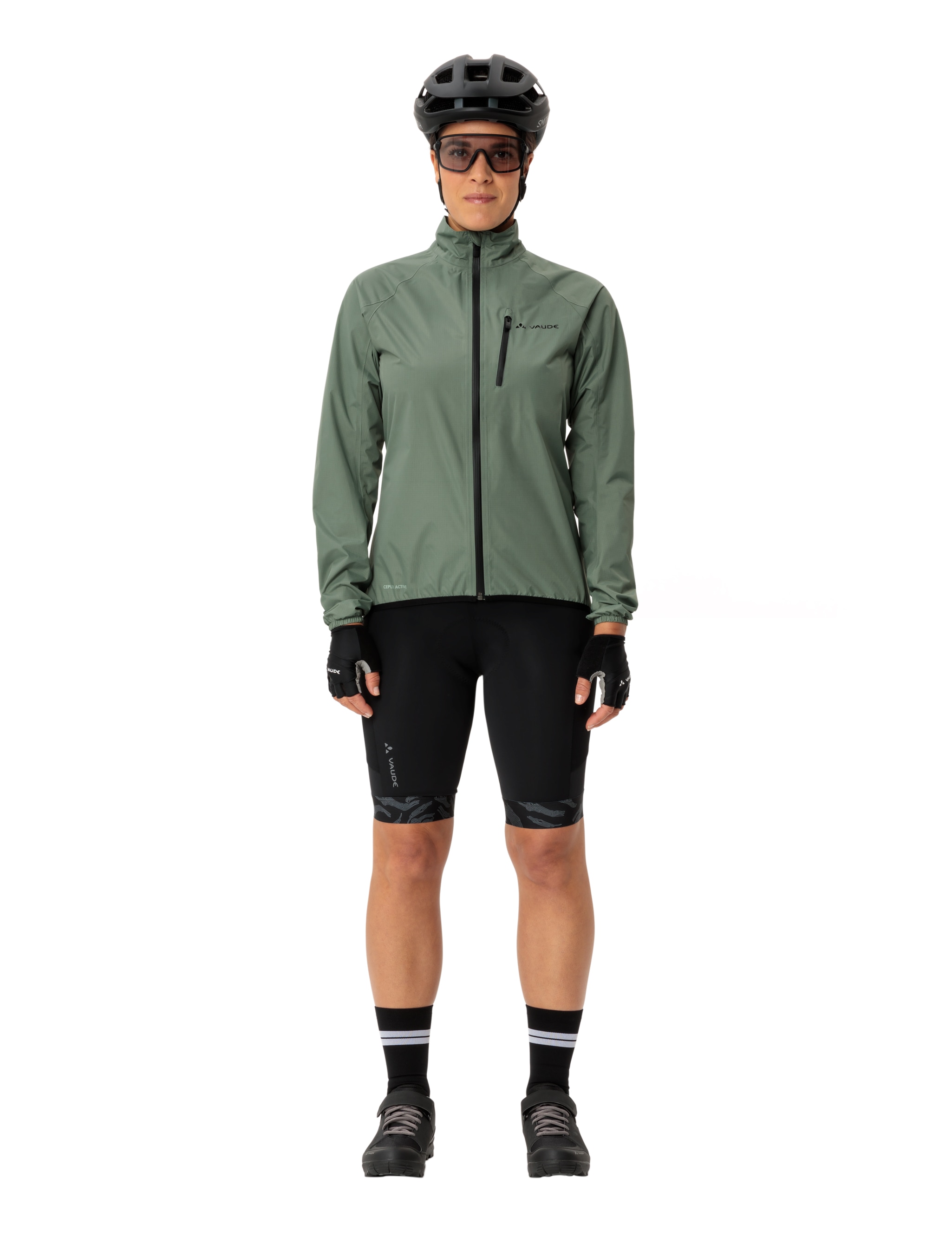 VAUDE Fahrradjacke »WOMEN'S DROP JACKET III«, Wasserdicht & Winddicht & Atmungsaktiv