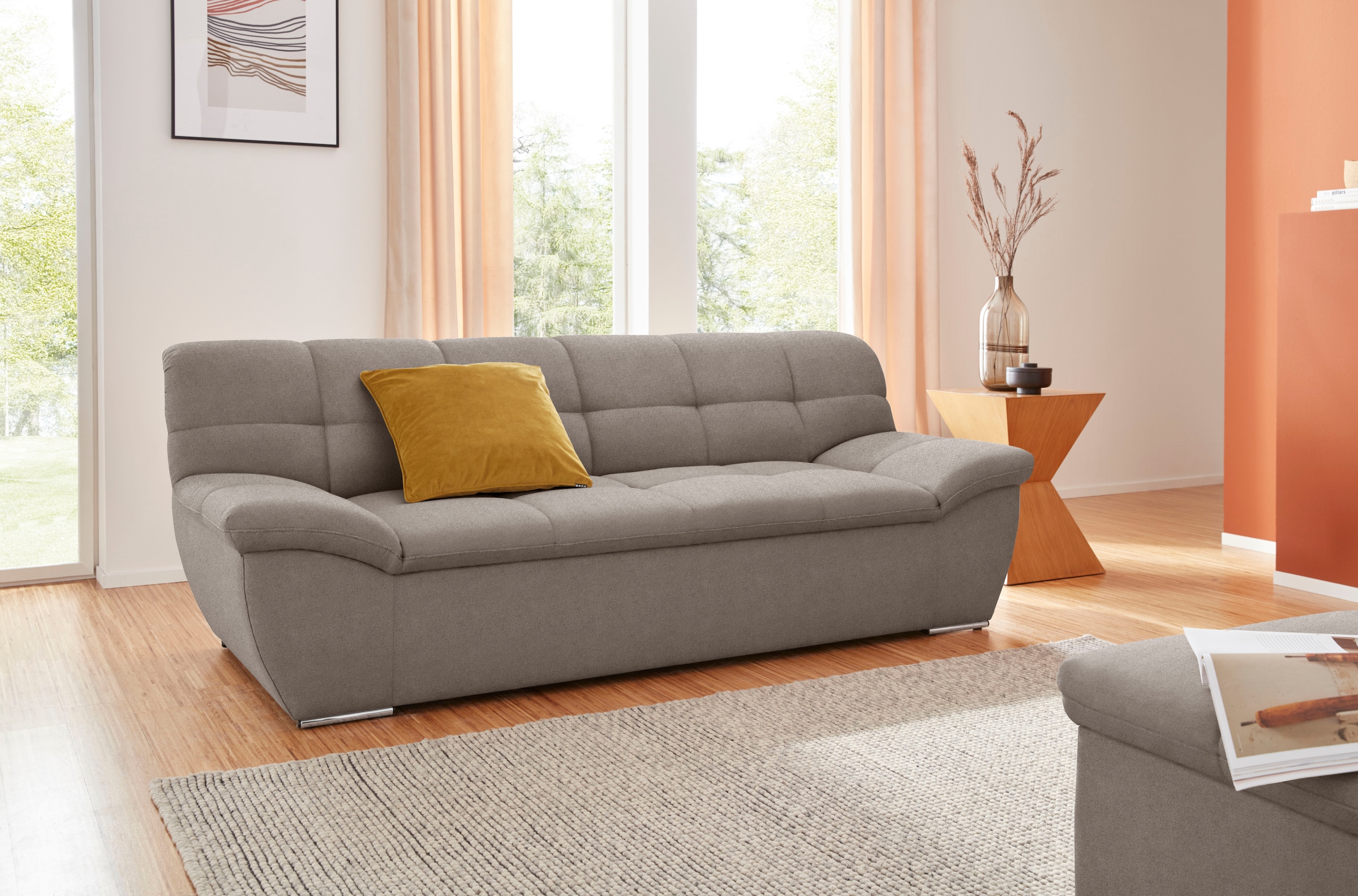 DOMO collection 2-Sitzer »Lagoa, moderne Sitzheftung, bequem und komfortabel«, frei im Raum stellbar, in großer Farbauswahl