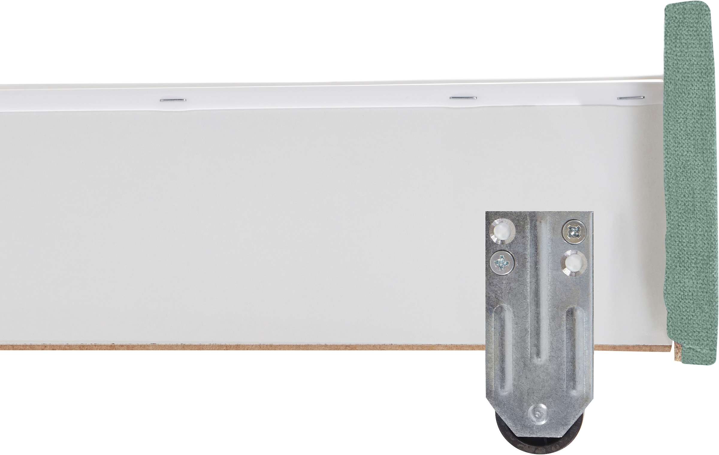 INOSIGN Boxbett »Luan«, Schubkästen, LED-Beleuchtung und Topper, in Breite 120 cm und 180 cm