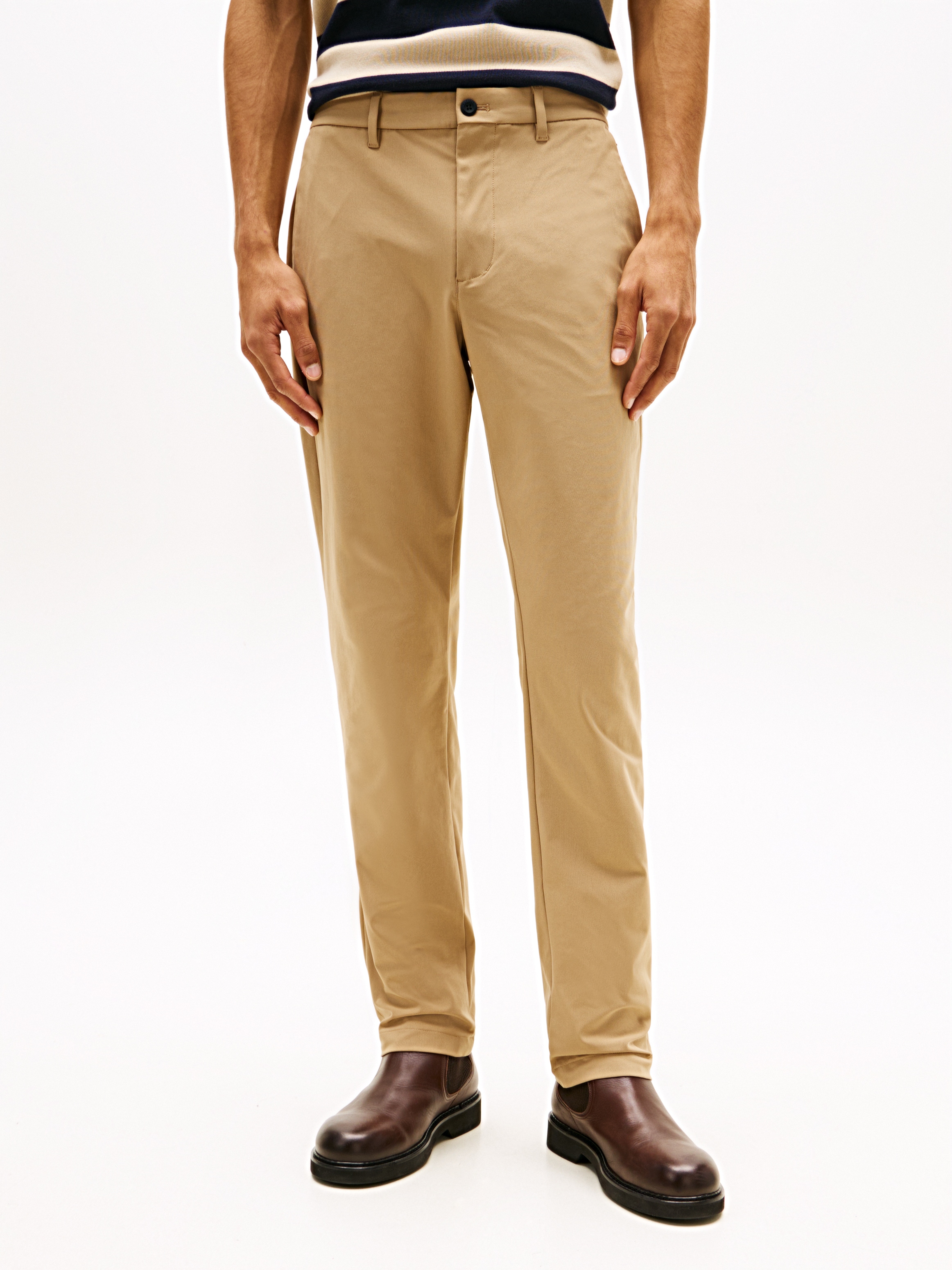 Tommy Hilfiger Chinohose »DENTON«  feuchtigkeitsableitend, Straight Fit,