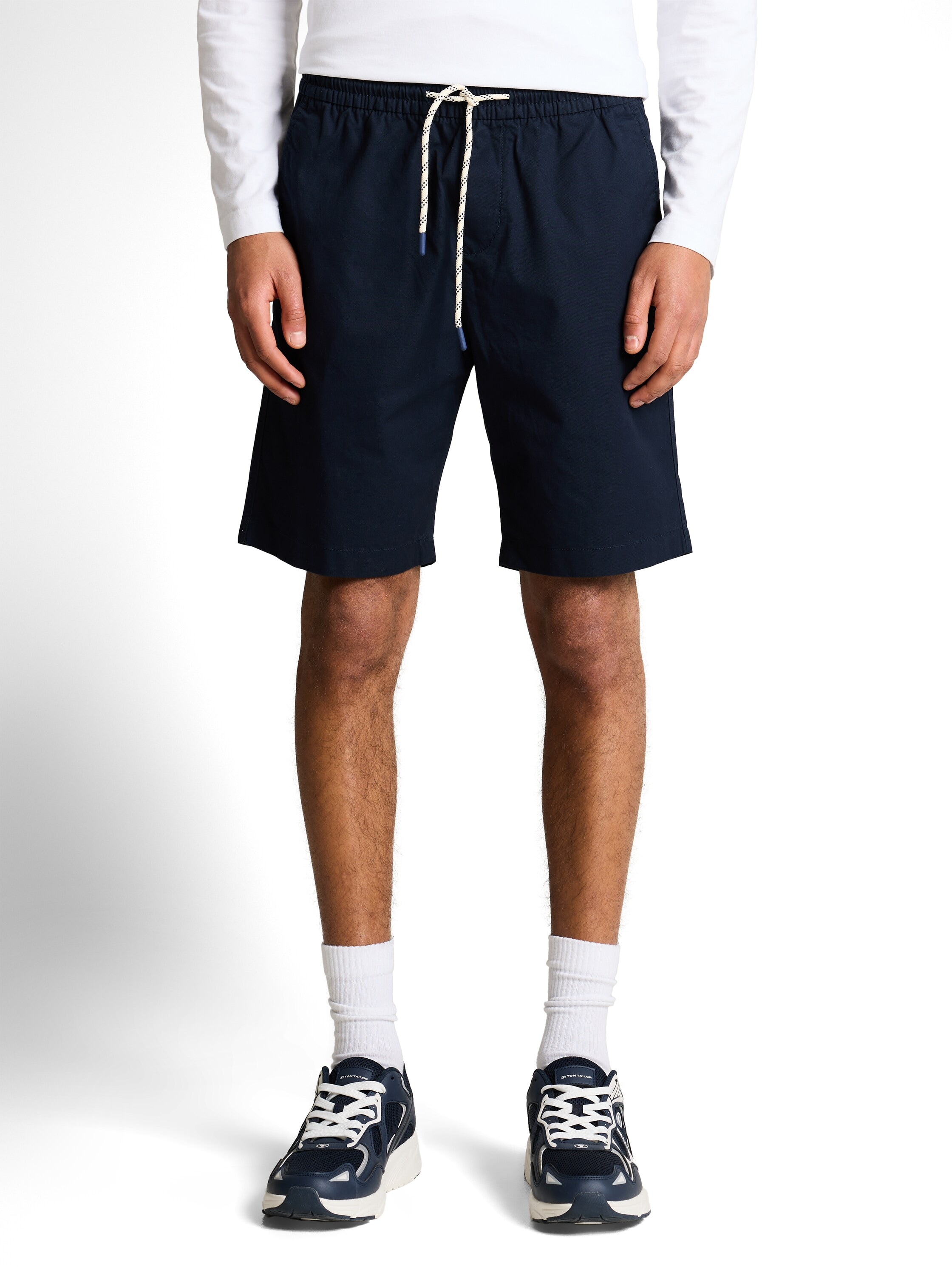 TOM TAILOR Denim Shorts  mit elastischem Bund