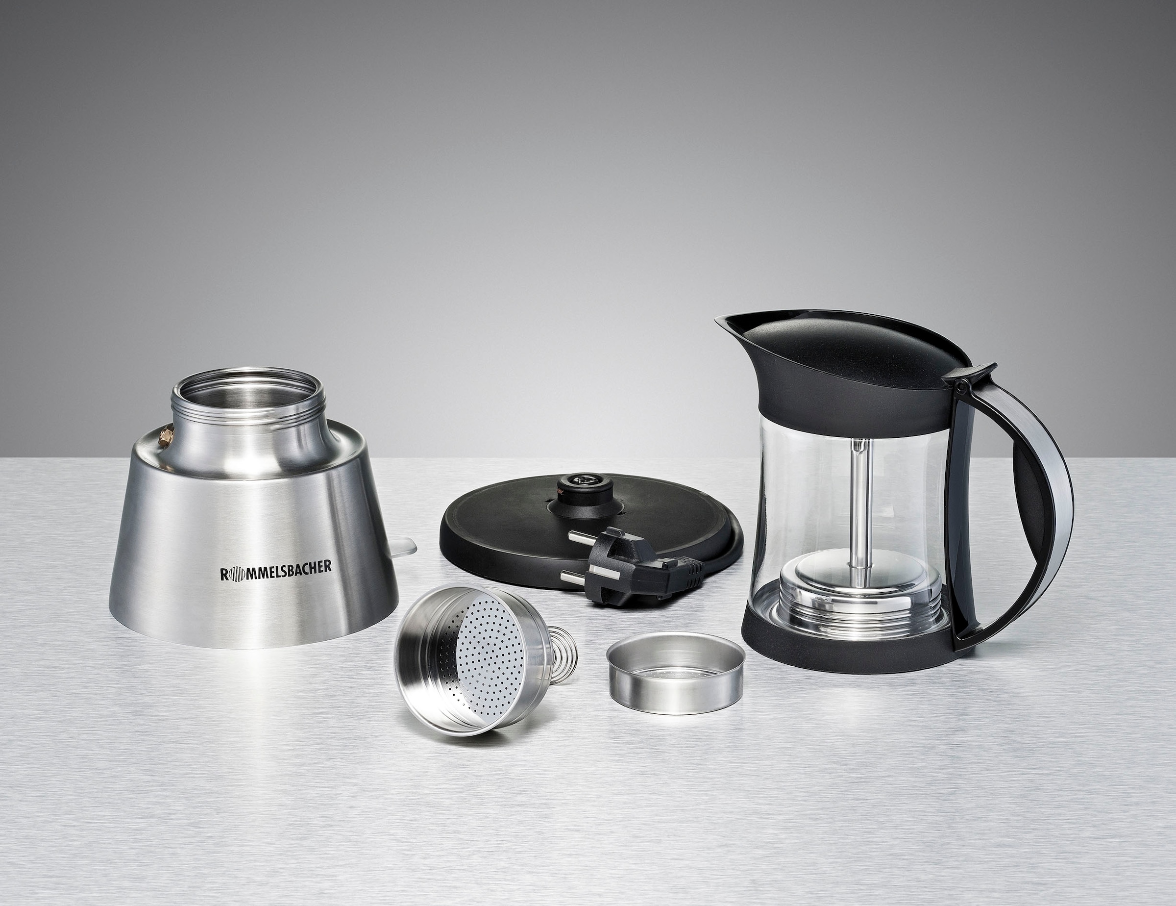Rommelsbacher Espressokocher »EKO kaufen Glas auf 376/G«, Raten aus DURAN® Schott