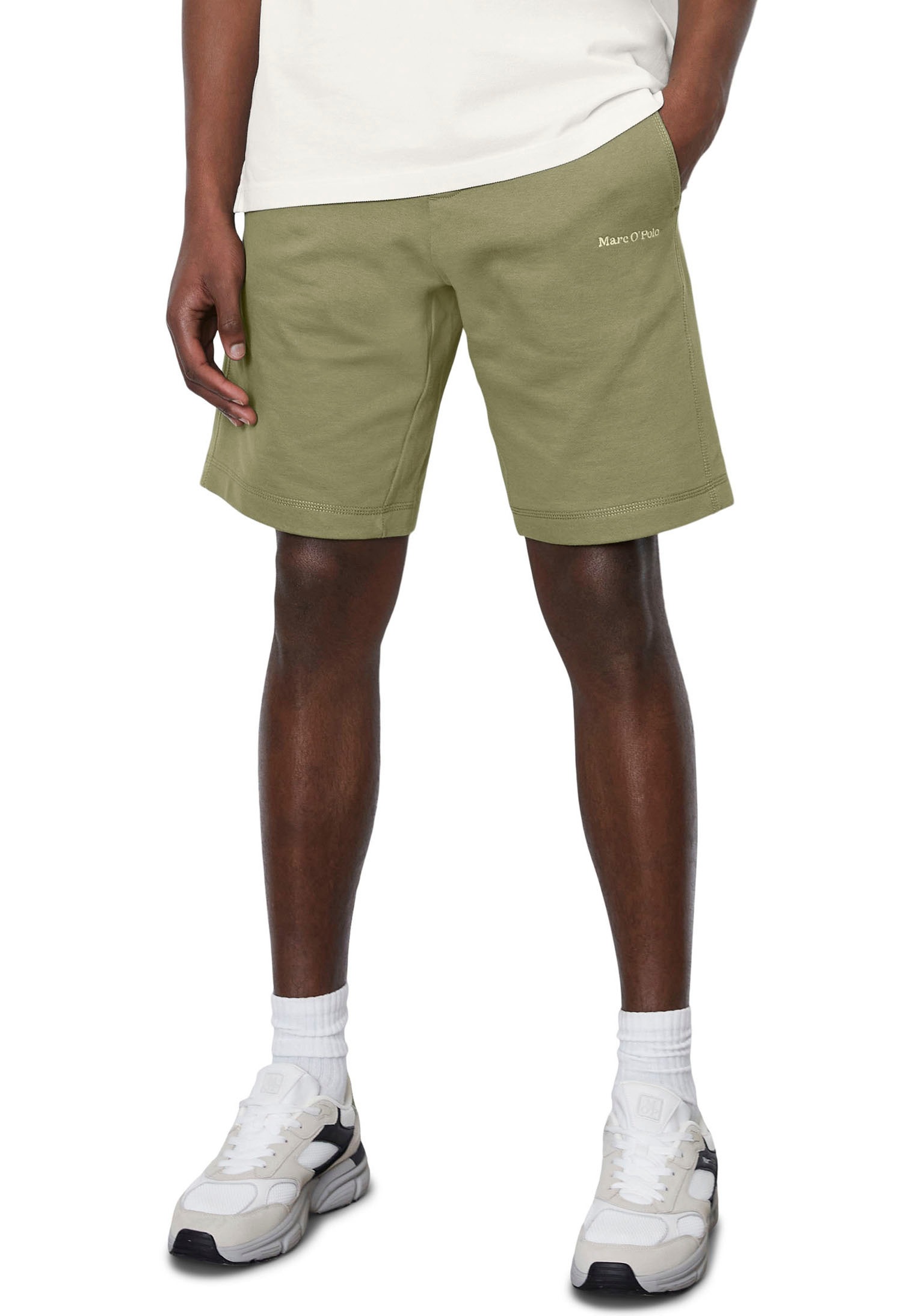Bild von Marc O'Polo Sweatshorts, mit tonig abgesetzten Nähten