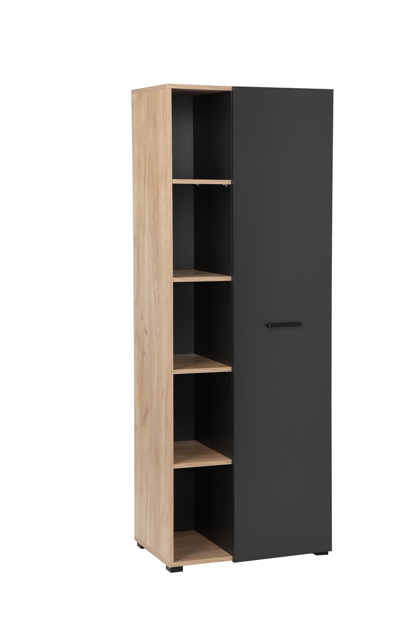 Aktenschrank »Moid, moderner Mehrzweckschrank,«, Maße: 64,5x41,5x175 cm, 5 Fächer mit...
