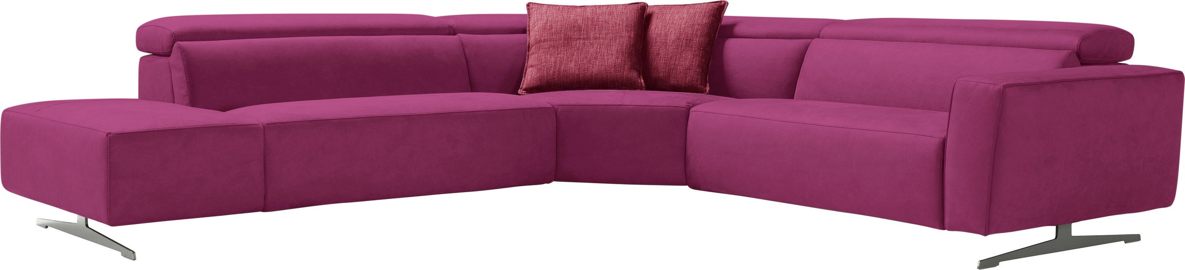 Egoitaliano Ecksofa »Stefanie-e, Designsofa der Extraklasse, bequem mit hoh günstig online kaufen