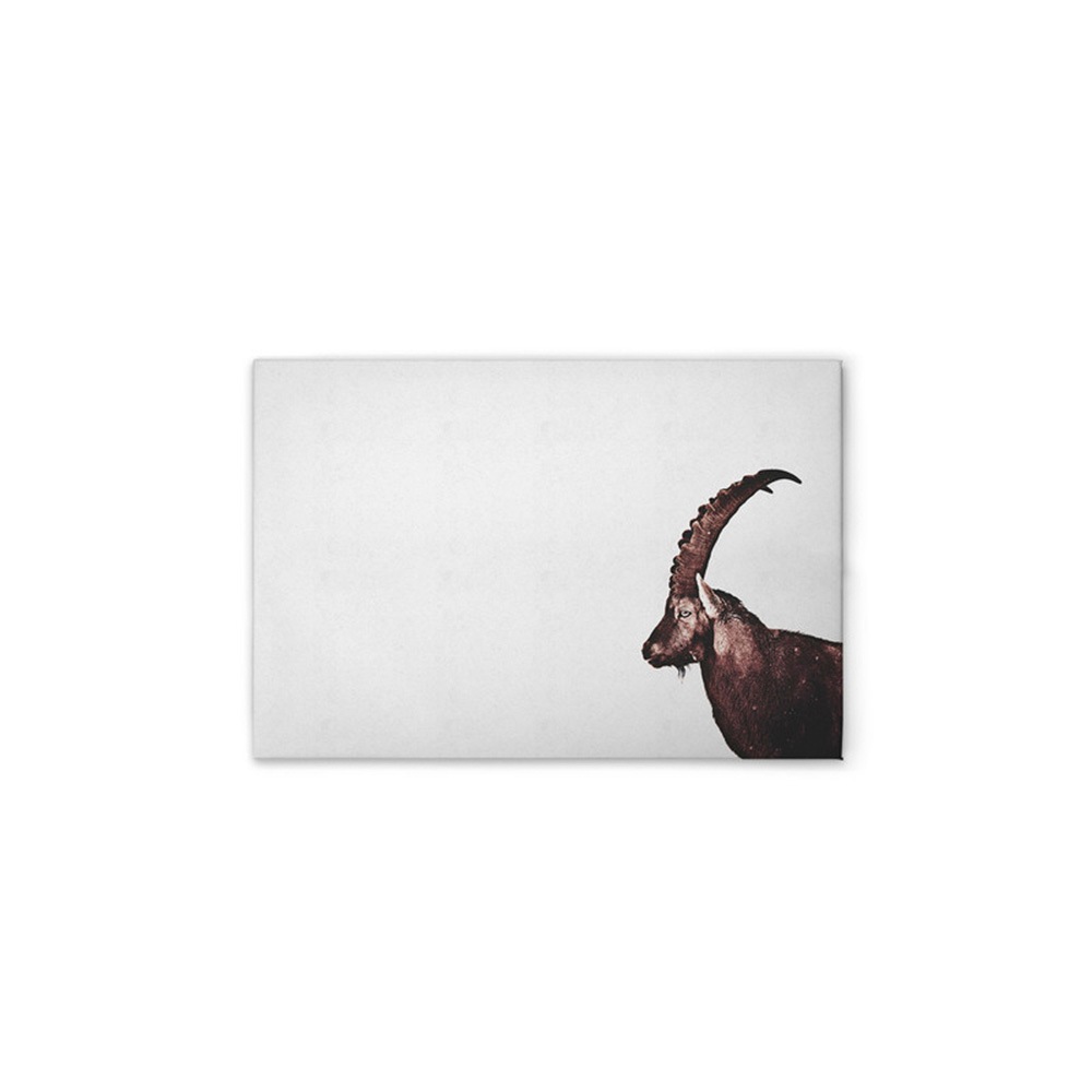 A.S. Création Leinwandbild »Capricorn Snow - Wandbild Grau Braun Keilrahmen günstig online kaufen