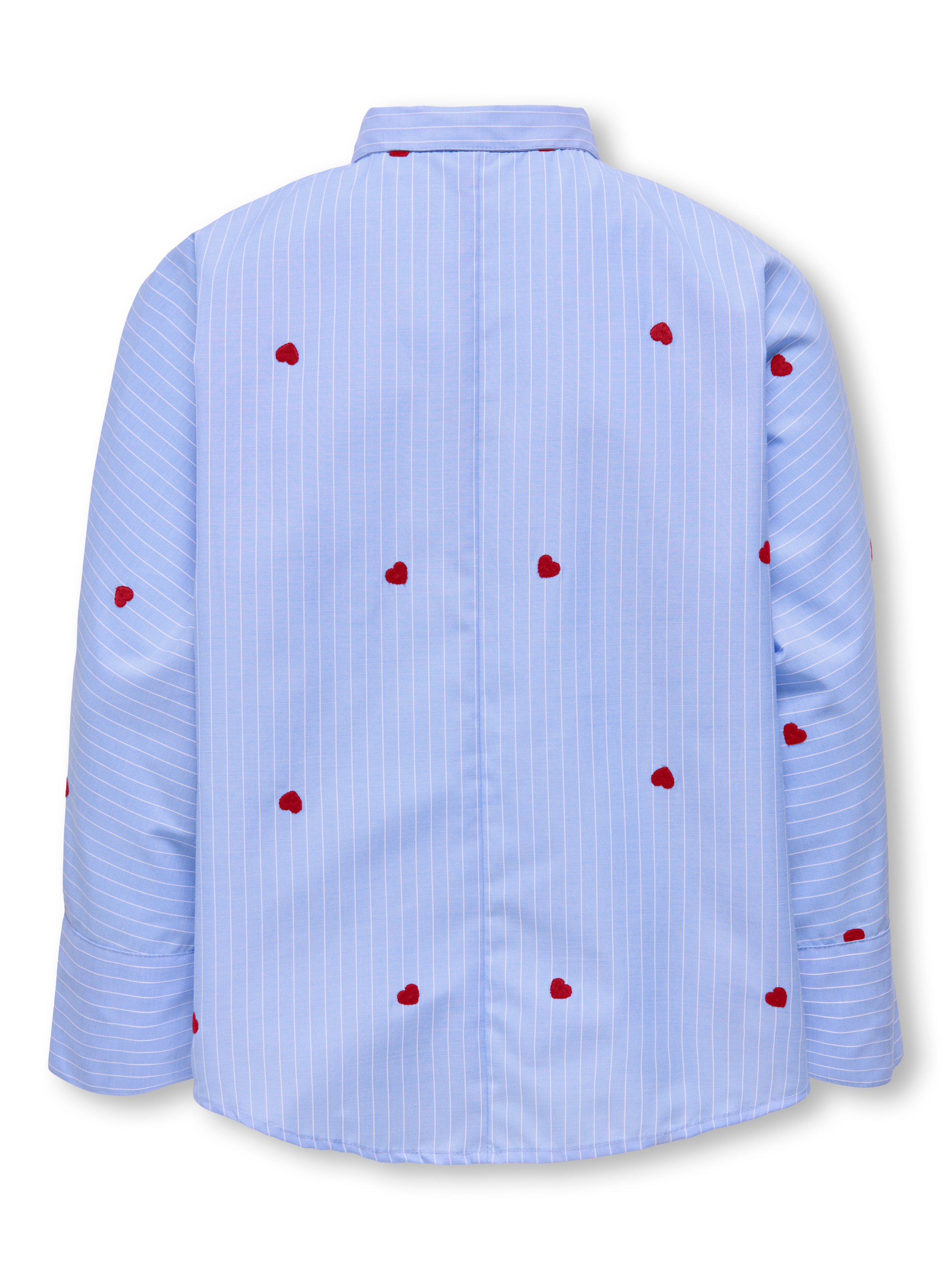 KIDS ONLY Hemdbluse »KOGNEW LINAGRACE LS ST.EMB SHRT WVN NOOS«