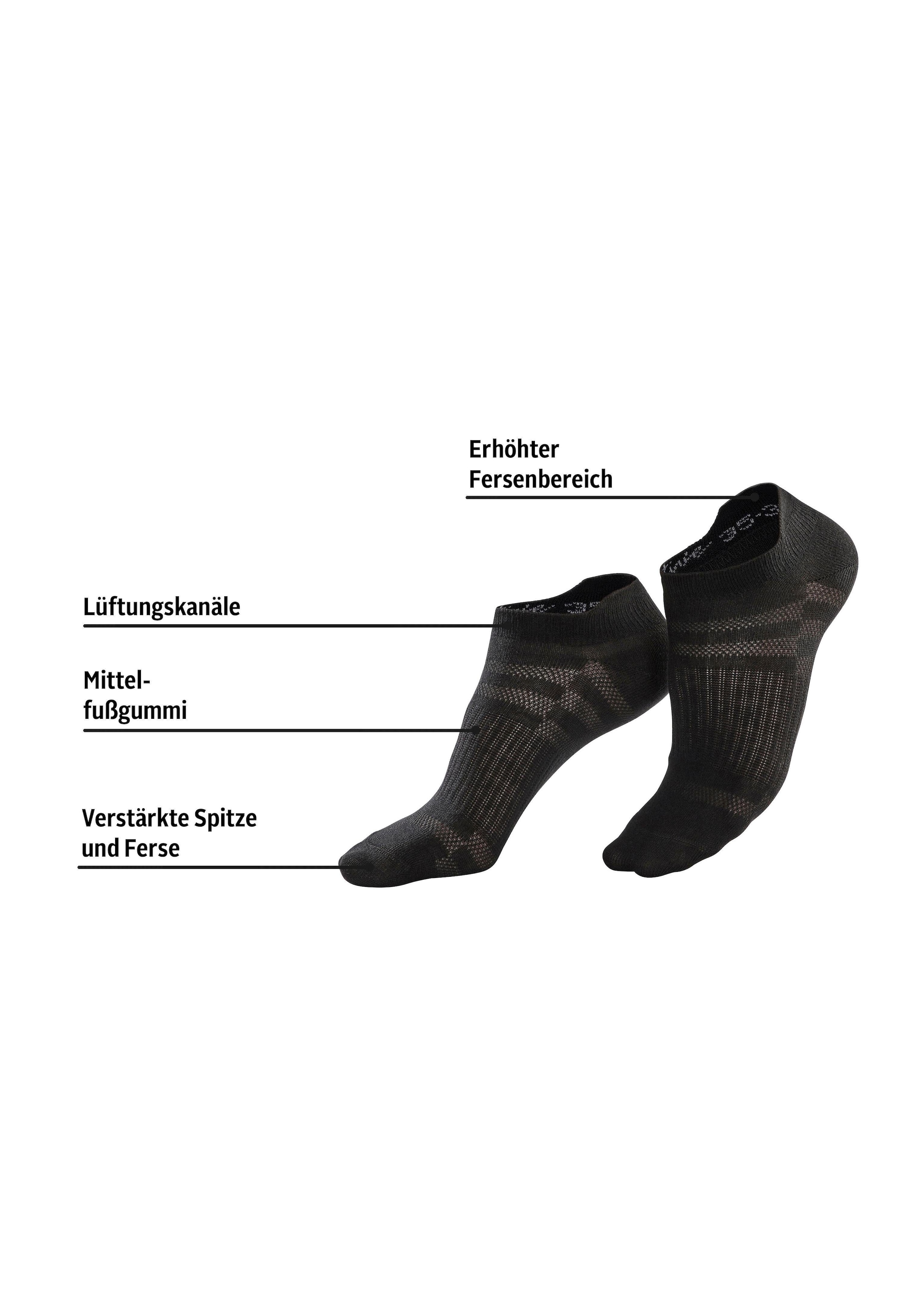 (7 in LASCANA ACTIVE kaufen Piqué-Optik online Paar), Sneakersocken,