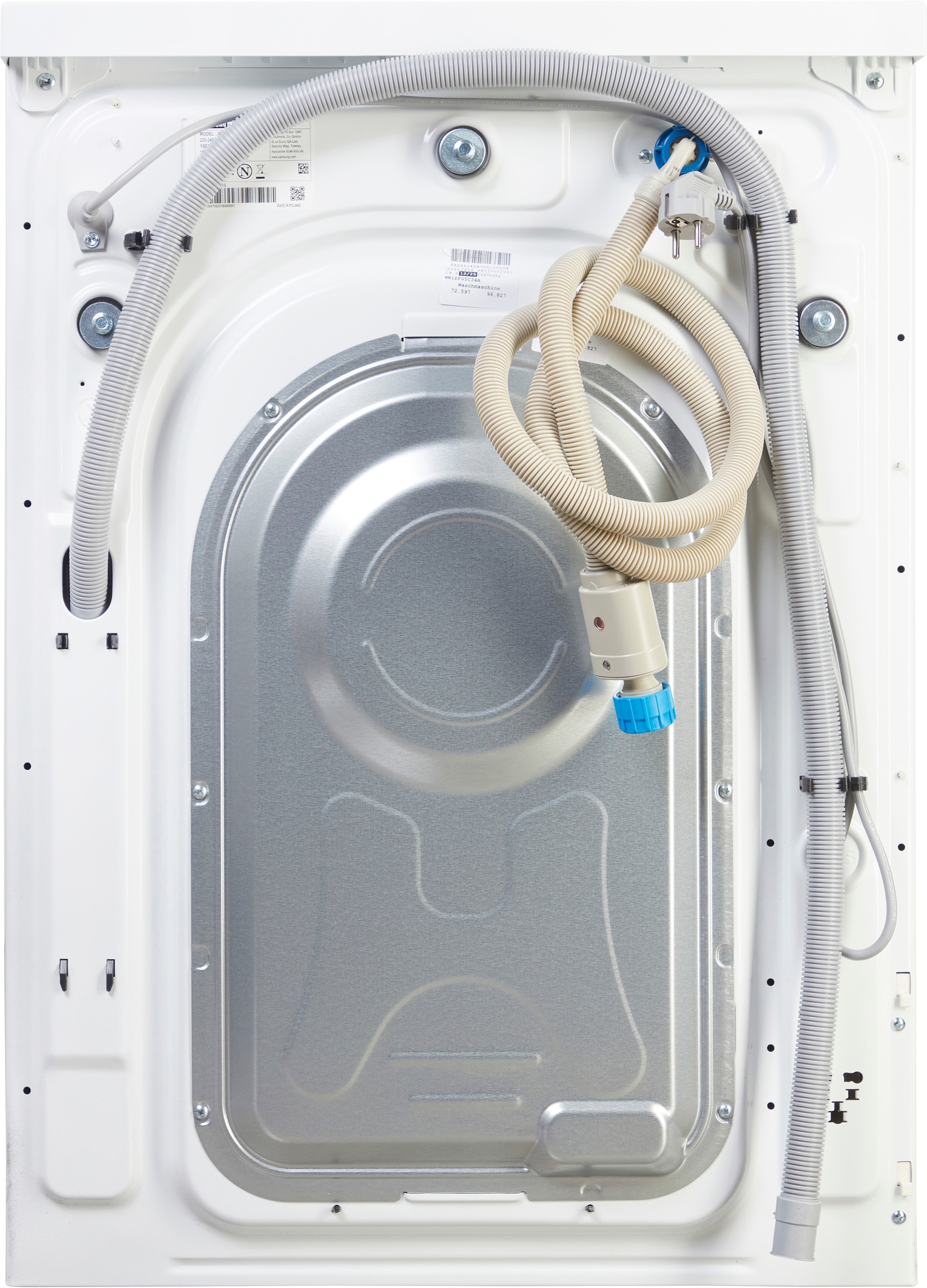 Samsung Waschmaschine WW5000F »WW1EFG5U34AEEG« 10 kg 1400 U/min AI Ecobubbleᵀᴹ - Effizient und schonend waschen