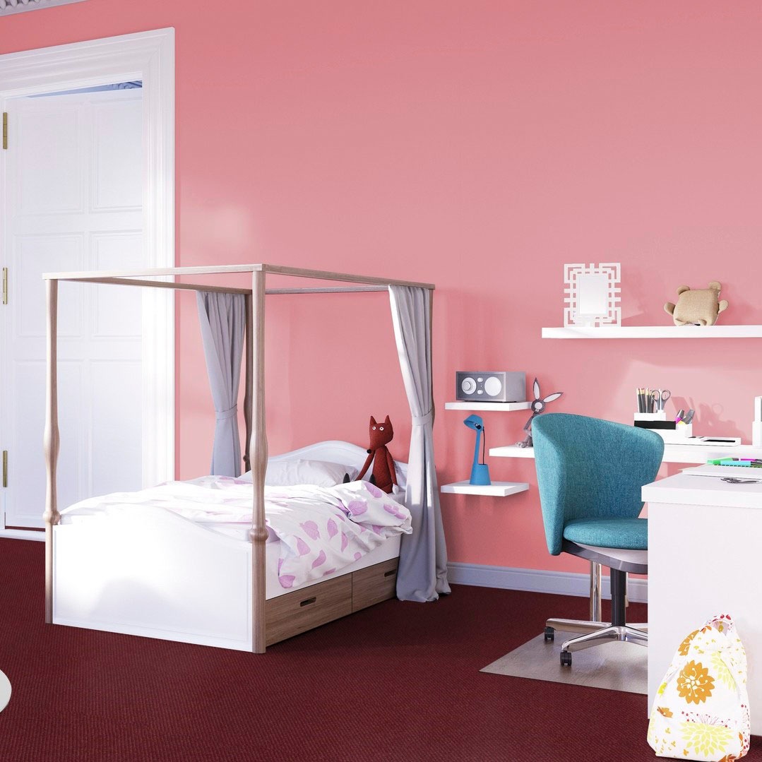 Vorwerk Teppichboden »Passion 1093 (Traffic), Schlinge - Uni Farben, Made in Germany«, rechteckig, 6,3 mm Höhe, Wohnzimmer, Schlafzimmer, Kinderzimmer, Breite 400/500 cm