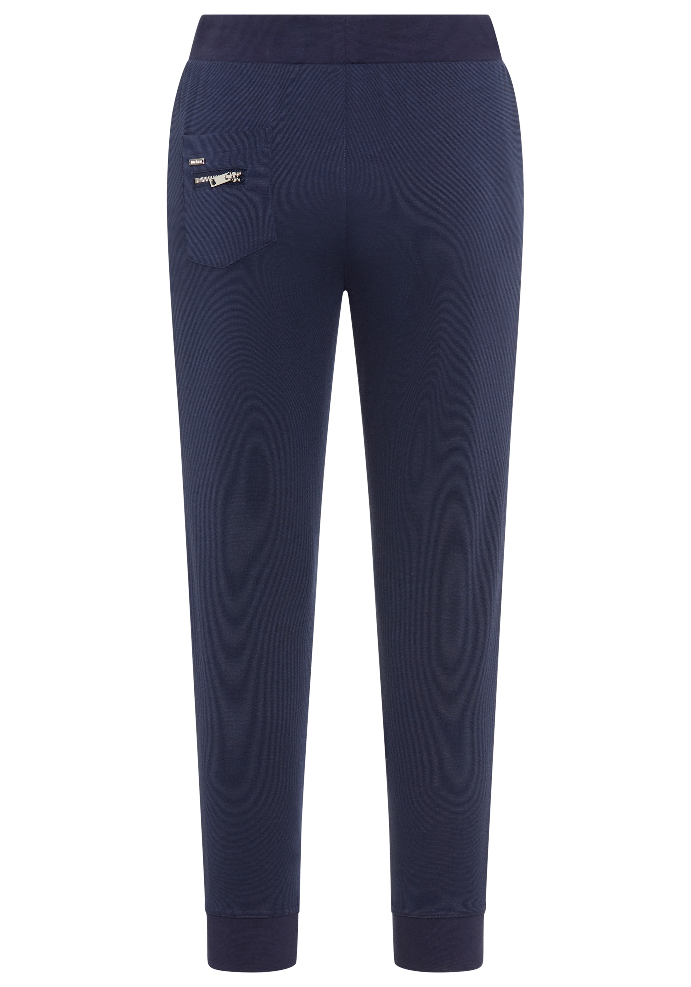 Bruno Banani Jerseyhose  knöchellang, aus elastischem Milano Rib, schmale Beinform