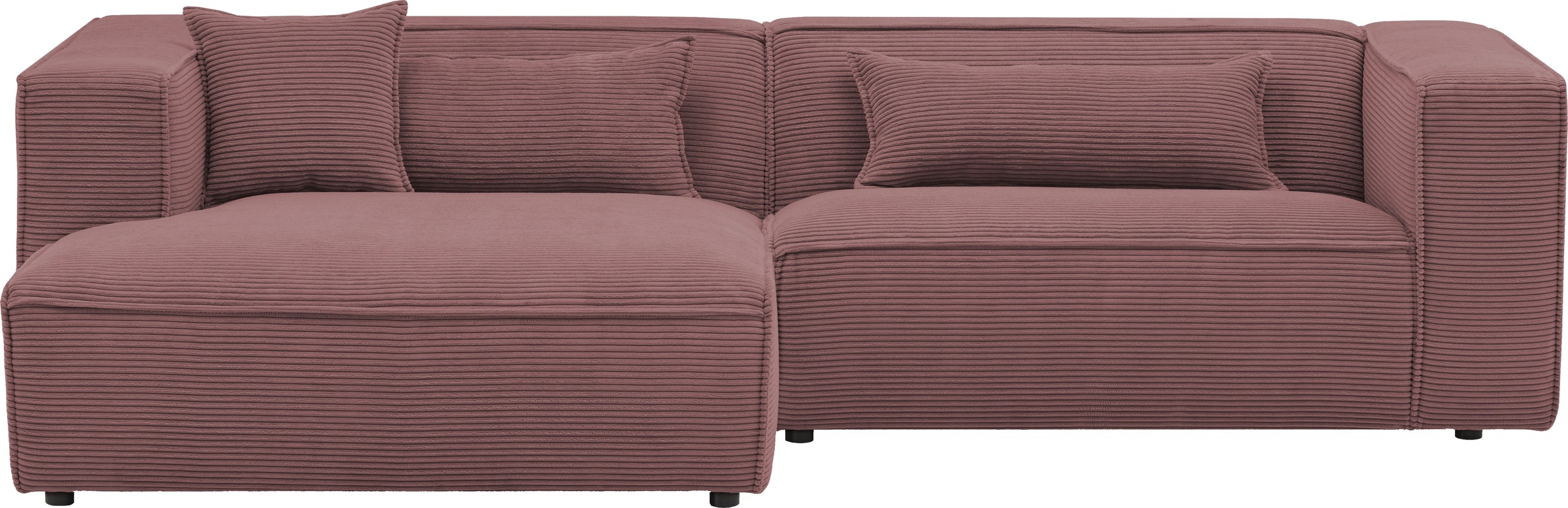 LeGer Home by Lena Gercke Ecksofa »PIARA mit Kedernaht, Cord, Leinenoptik o günstig online kaufen