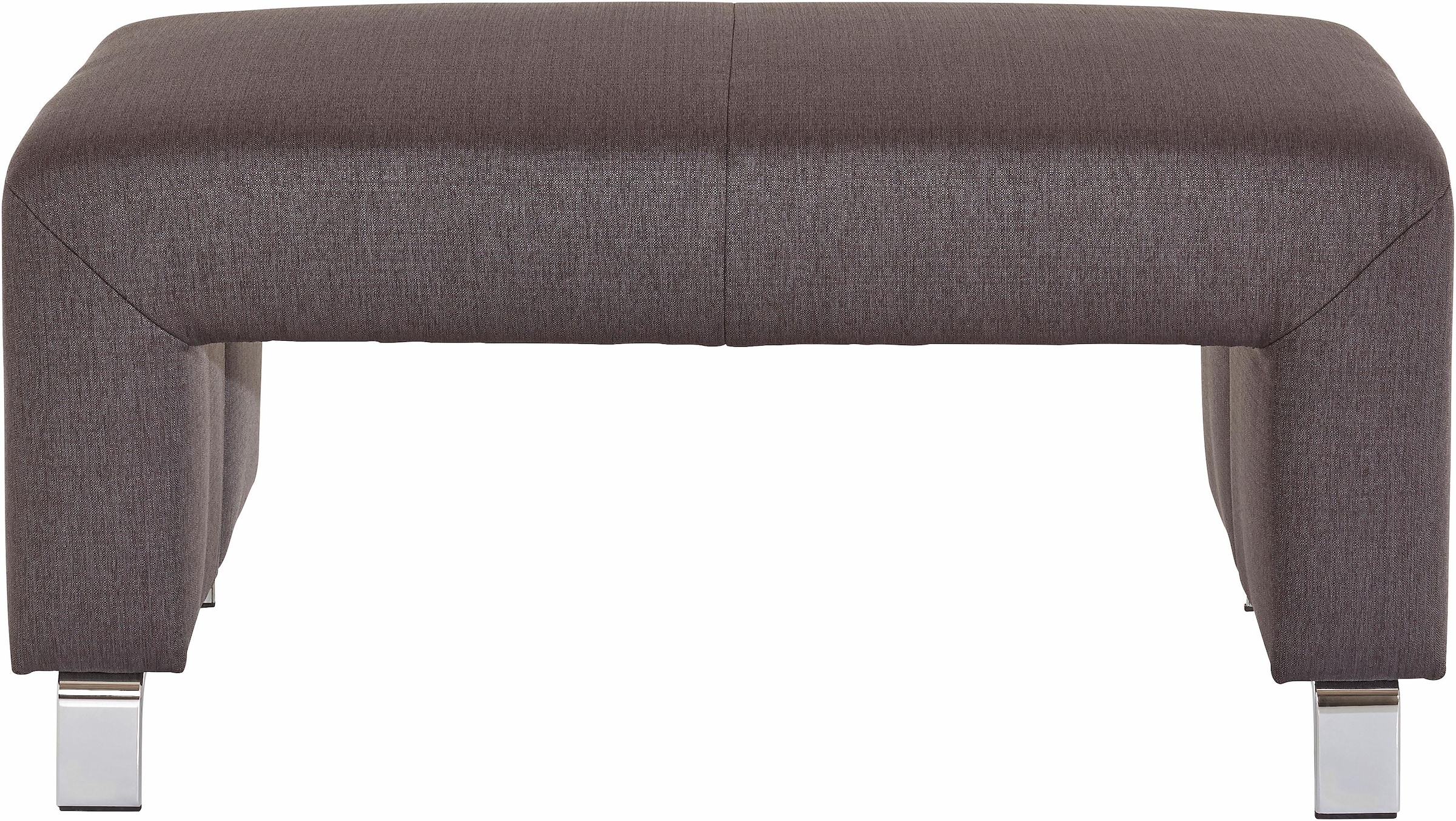 exxpo - sofa fashion Polsterhocker »Intenso, Hocker, modern, wahlweise in Leder oder Textil«, hohe Bodenfreiheit, frei im Raum stellbar, hoher Sitzkomfort