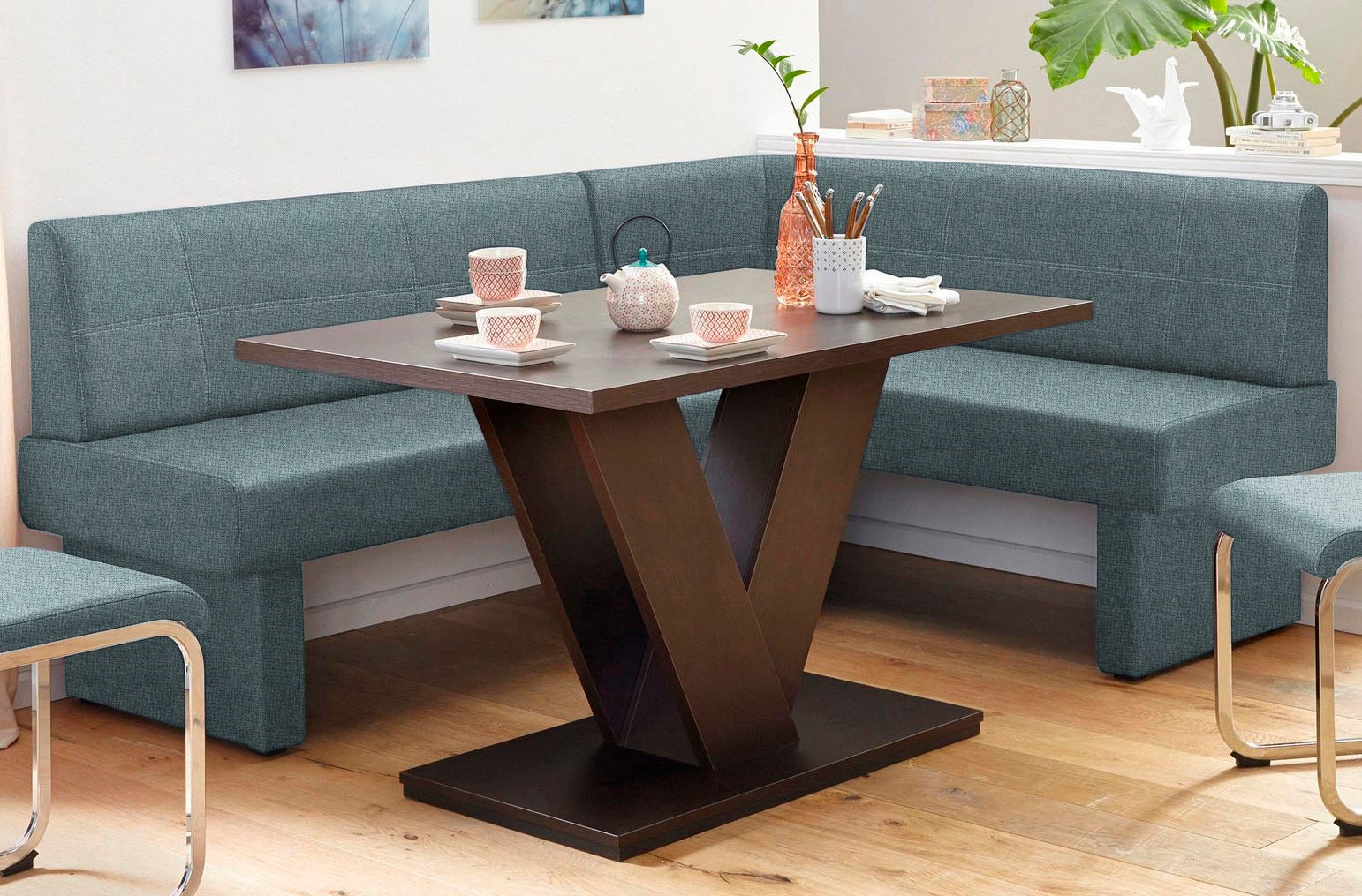 Home affaire Eckbank "Nils" Sitz und Rücken gepolstert, verschiedene Qualit günstig online kaufen