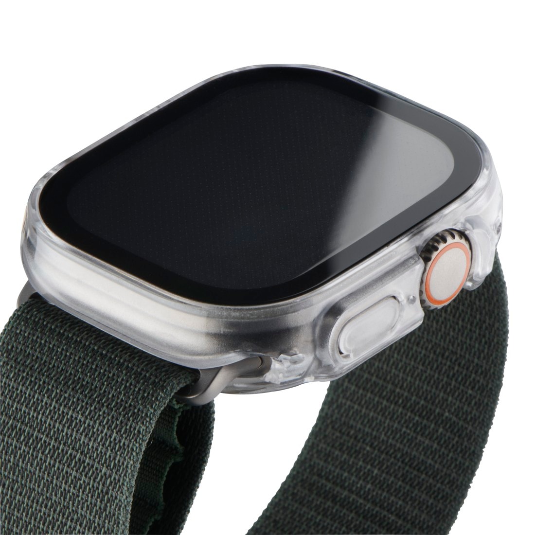 Hama Smartwatch-Hülle »Schutzhülle für Apple Watch Ultra und Apple Watch Ultra 2, 49 mm«, für den Sport und Alltag, Rundumschutz, transparent, elegant, robust