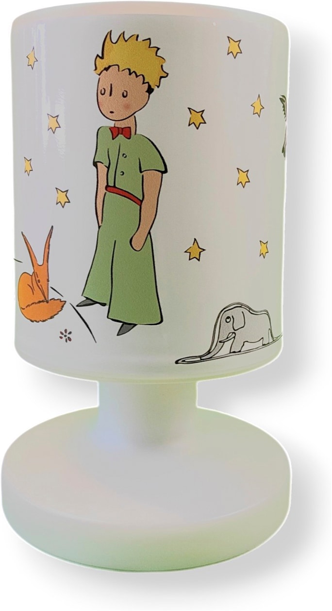 niermann LED Nachttischlampe »Kinderlampe mit Motiv "Der kleine Prinz",Akku-Leuchte für Kinderzimmer« LED-Modul 1 Stk. Warmweiß kabellos nutzbar, per USB aufladbar