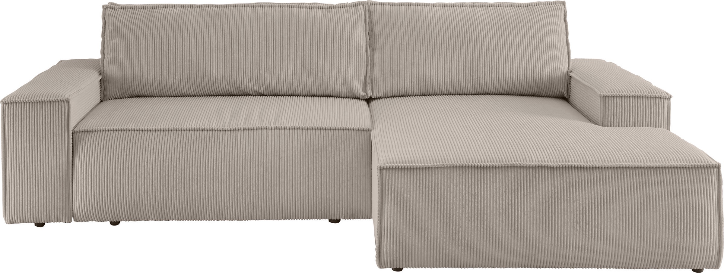 Home affaire Ecksofa »SHERWOOD Schlafsofa 267 cm, L-Form,«, Schlaffunktion günstig online kaufen