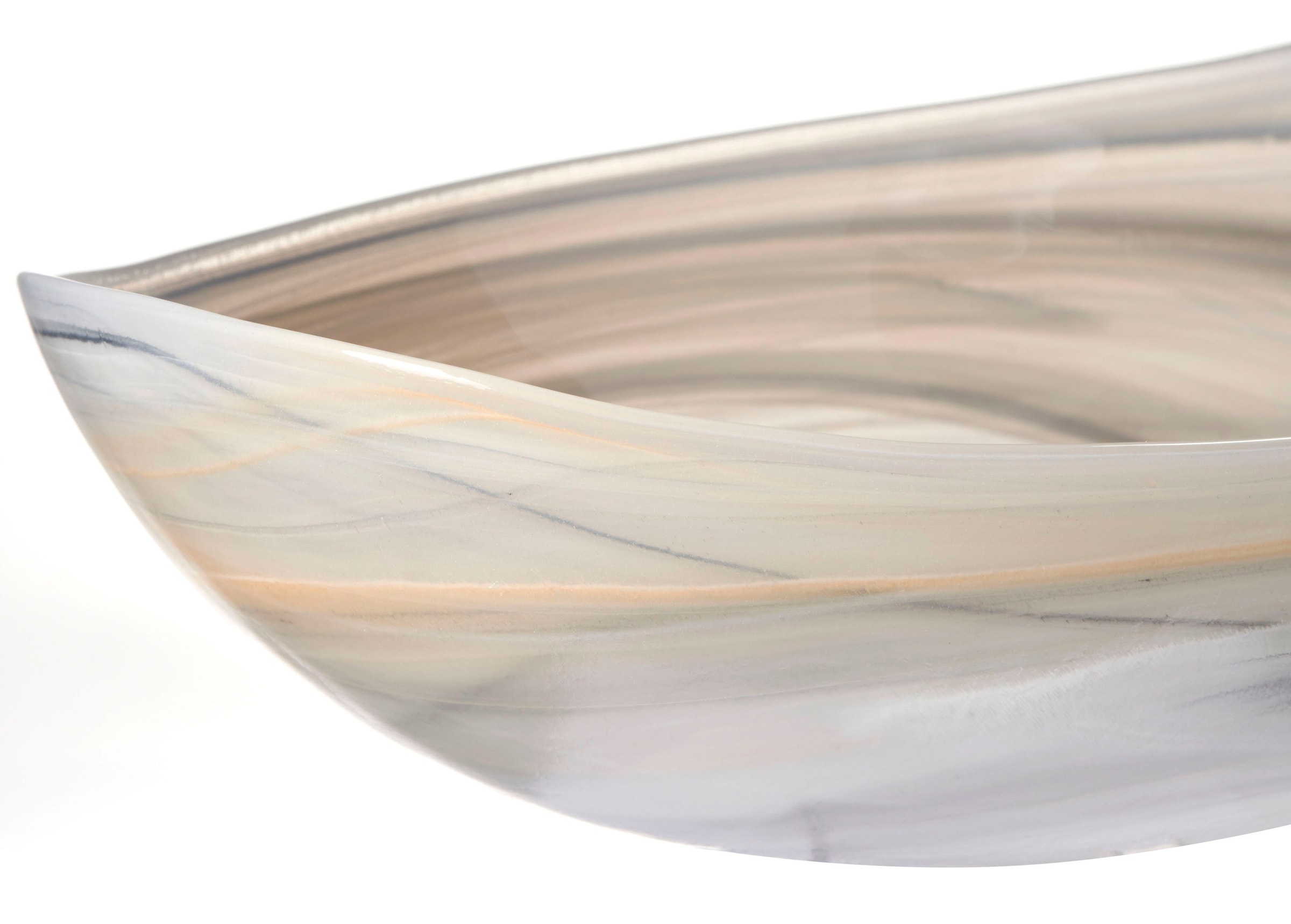 LEONARDO Schale »ALABASTRO«, aus Glas, oval, 32 cm