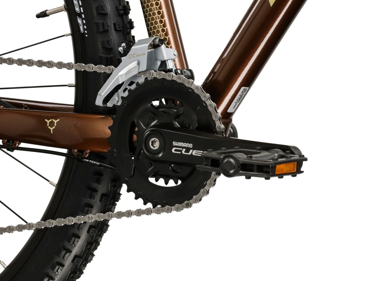 Kross Mountainbike »KROSS Mountainbike Hardtail 29" Hexagon 5.0 braun 18 Gänge« 18 Gang Shimano CUES U3020 Schaltwerk Kettenschaltung