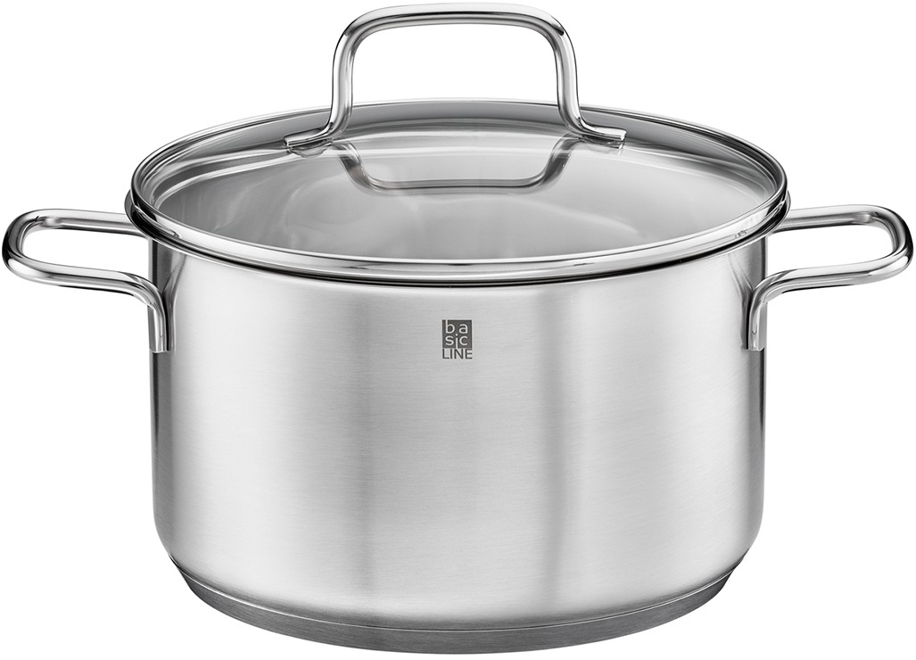 RÖSLE Topf-Set »Basic Line« Set, je 1 Kochtopf Ø 16/20/24 cm, 1x Stielkasse günstig online kaufen