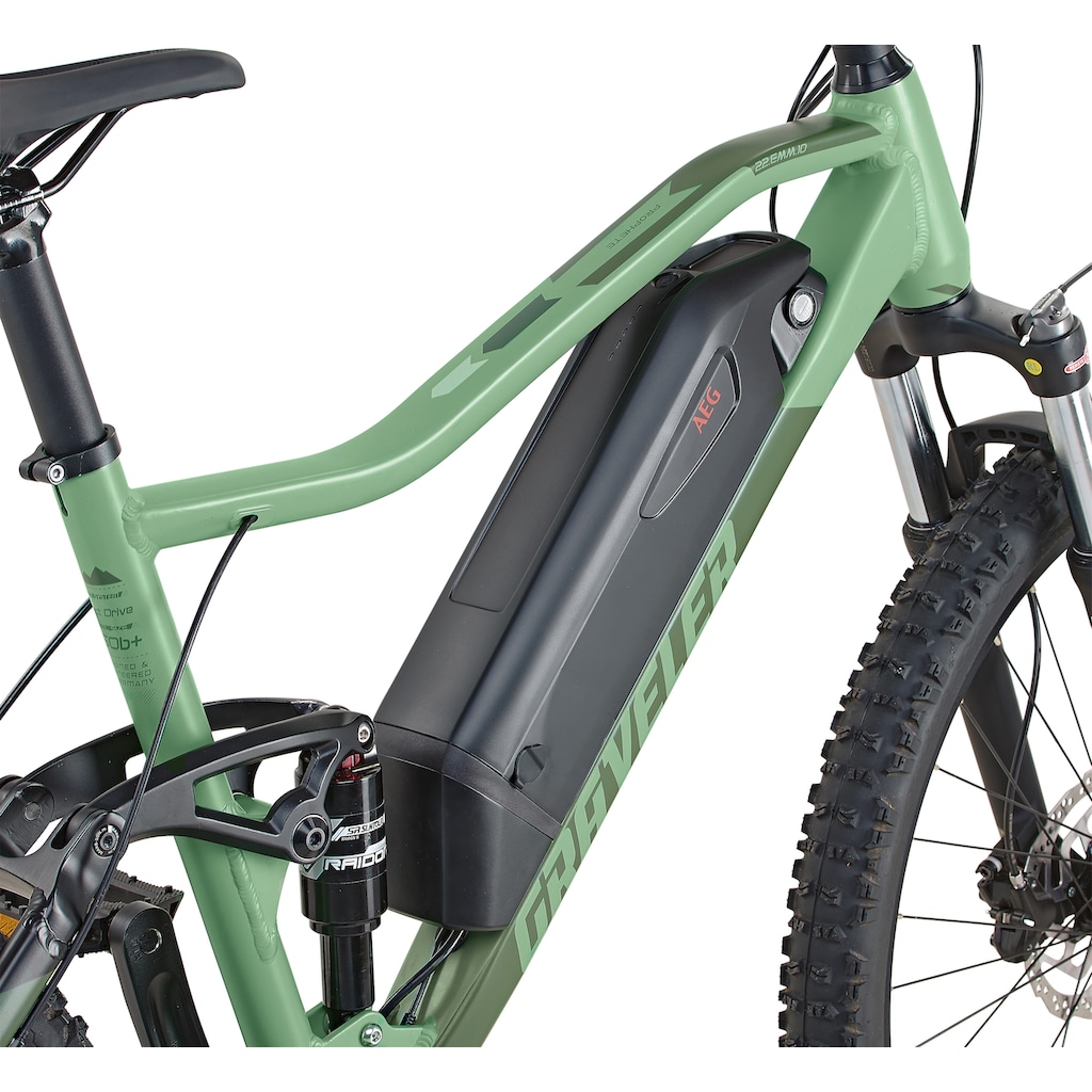 Prophete E-Bike »Graveler 22.EMM.10«, 9 Gang, Shimano, Alivio, Heckmotor 250 W