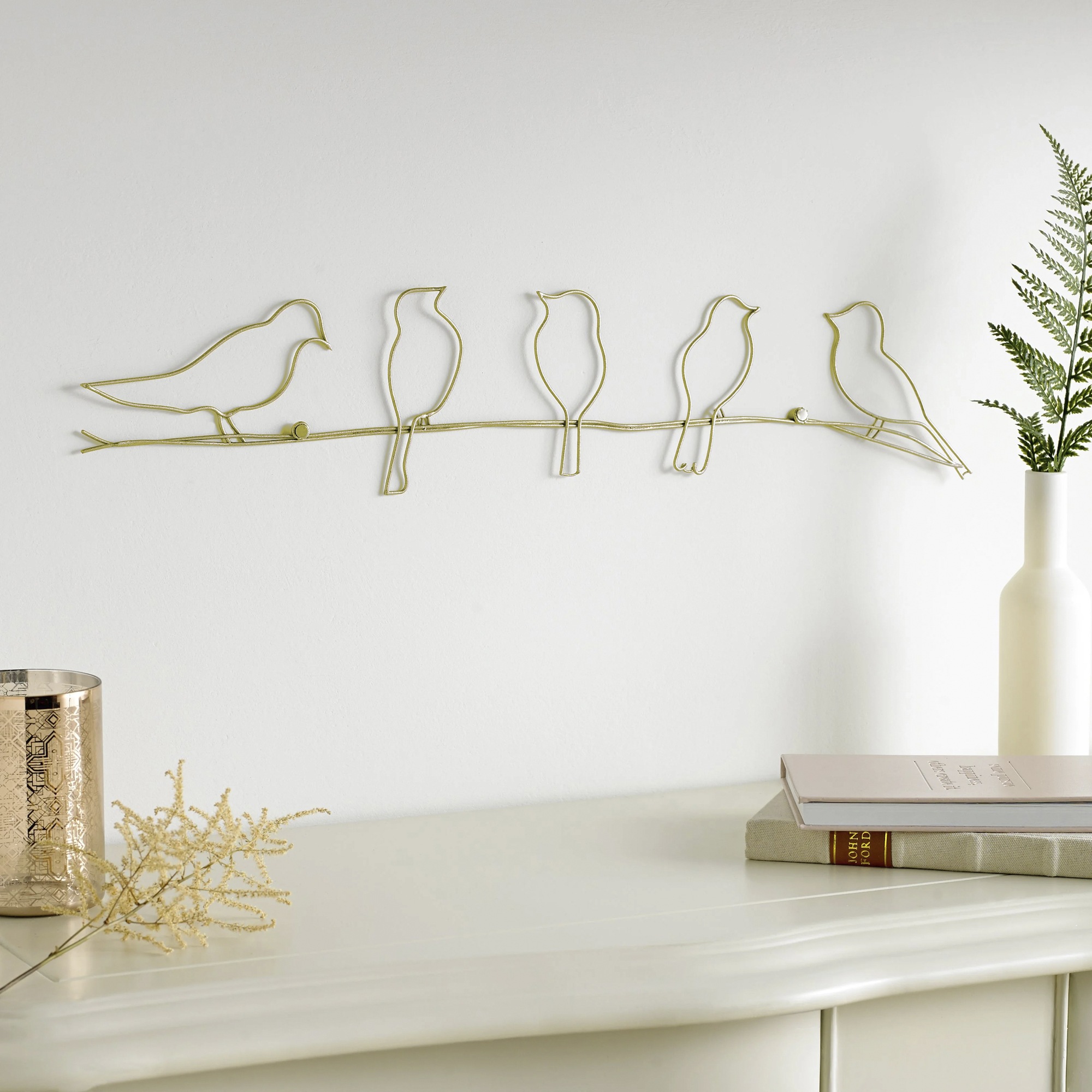 Art for the home Wandbild »Vogel«, (1 St.), Luxus Metal Art Wanddeko