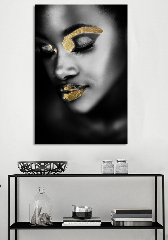 queence Acrylglasbild »Chepre«, Kunst-Gemälde-Frau-Bilder von Frauen-Mode-M günstig online kaufen