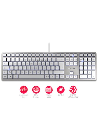 Cherry Tastatur »KC 6000 SLIM«, (USB-Anschluss) kaufen