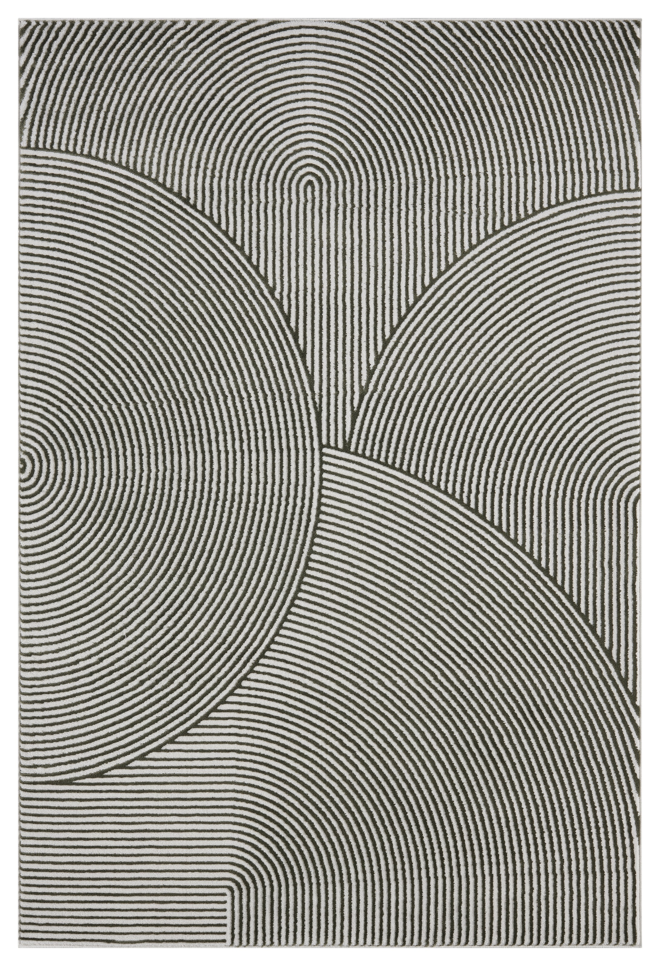 OTTO home Teppich »Bentori, Hoch-Tief-Struktur, Scandi« rechteckig 11 mm Hö günstig online kaufen