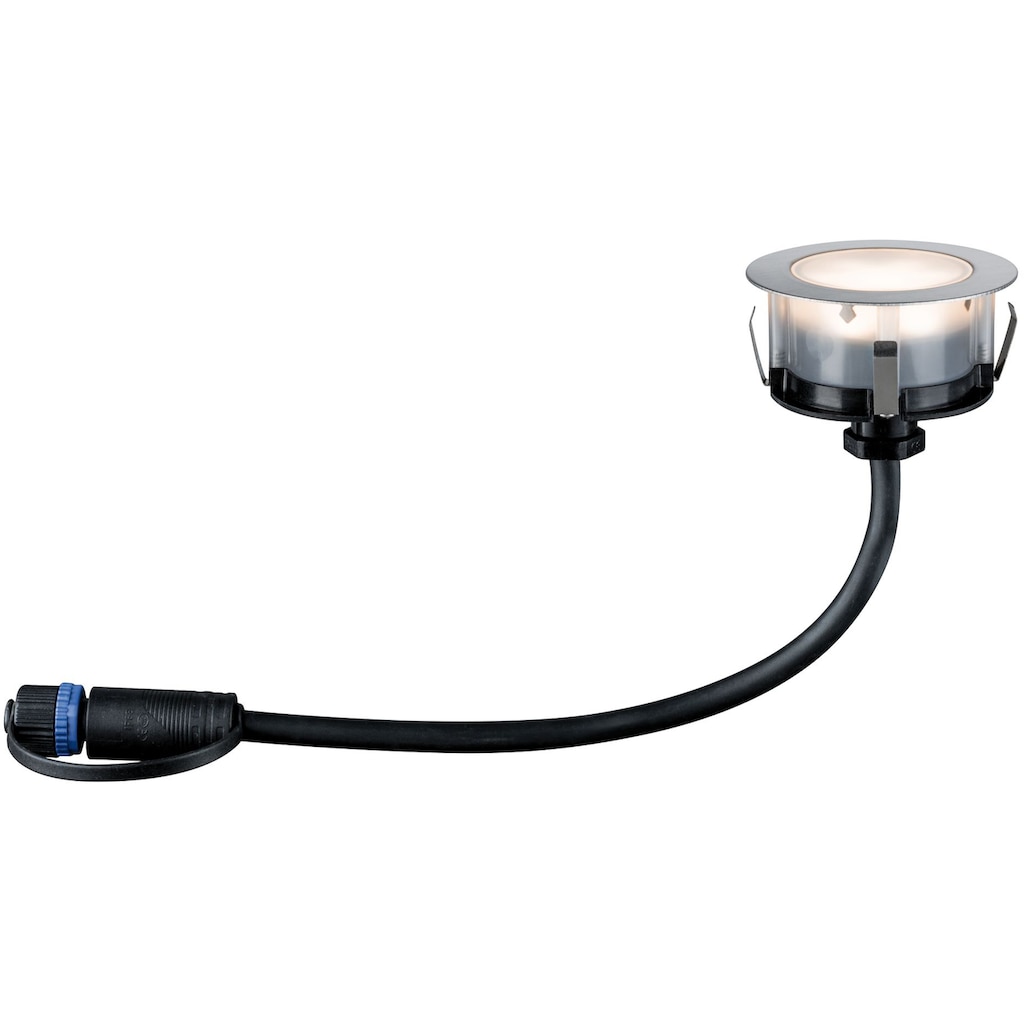 Paulmann LED Einbauleuchte »Plug & Shine«, 3 flammig-flammig, LED-Modul, IP65 3000K