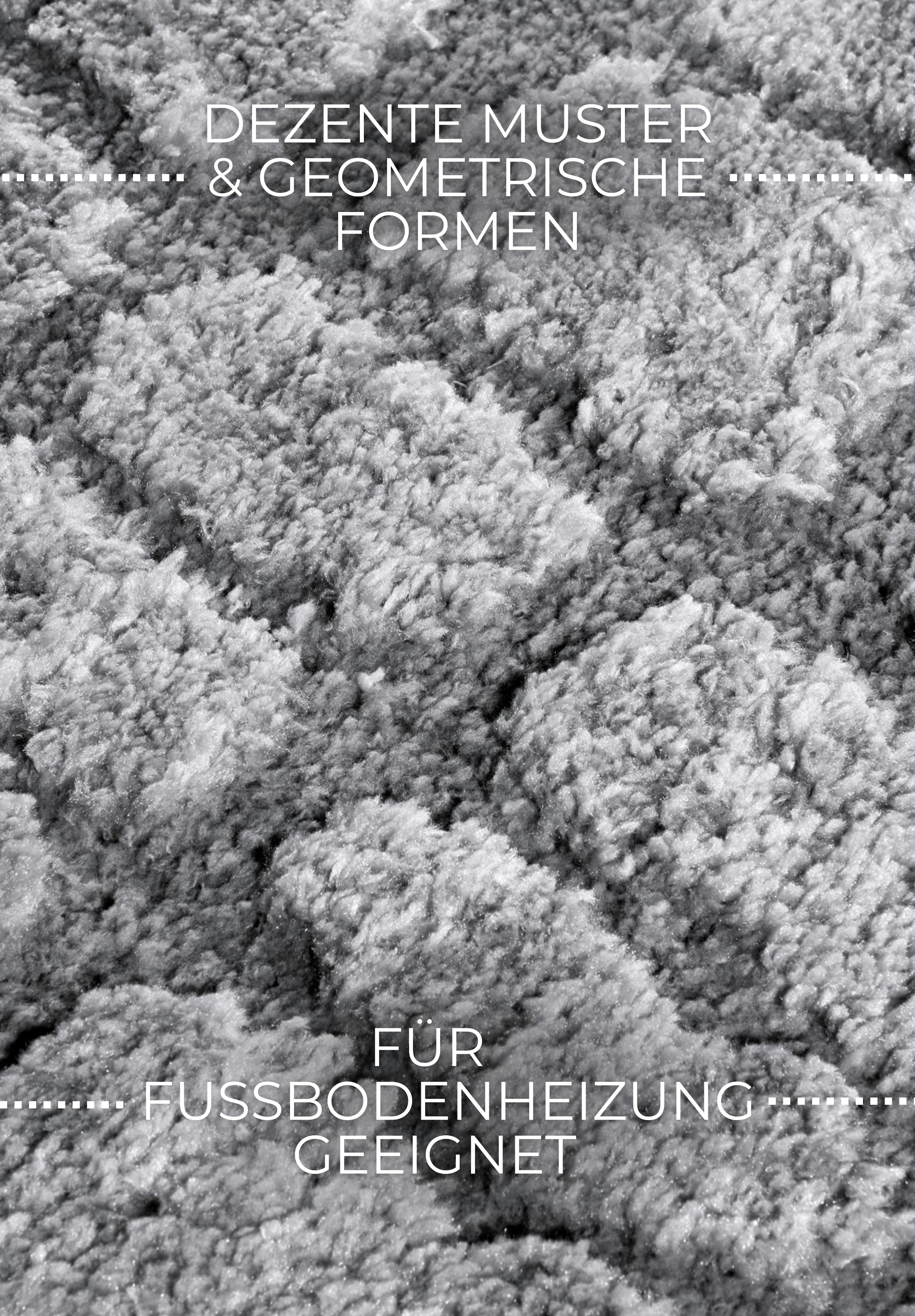 ELLE DECORATION Designteppich »Artistique«, rechteckig, 18 mm Höhe, Hochflor, Shaggy, Läufer, weich, Langflor, modern, Hoch Tief Effekt
