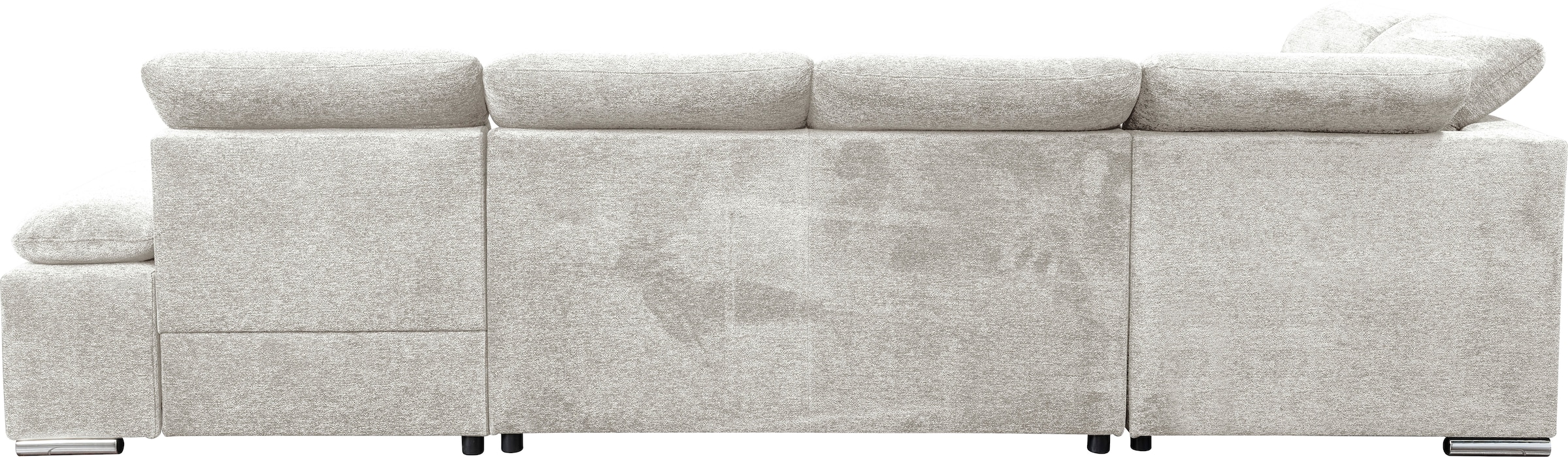 WERK2 Wohnlandschaft »Cordoba inkl. Bett, Bettkasten & Kopfteilfunktion, Breite 359 cm«