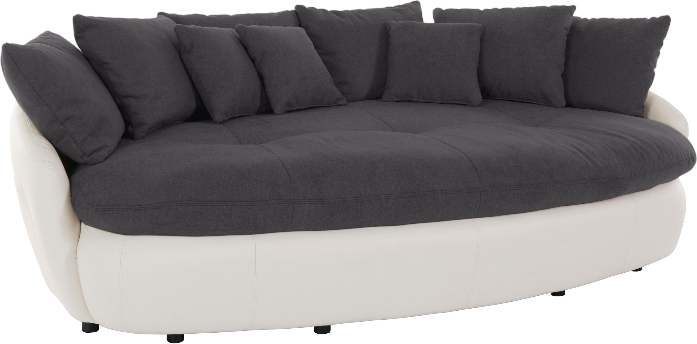 INOSIGN Big-Sofa »Aruba«, gemütliches Megasofa in XXL in organischer Form mit vielen Kissen